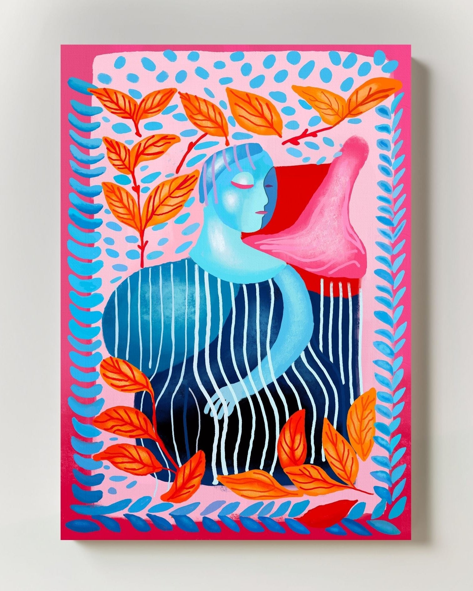 Beneath Quiet Skies Poster – FineArt Wandbild, moderne Kunst & Fine Art Print von Spawnd, handgefertigt & Made in Germany