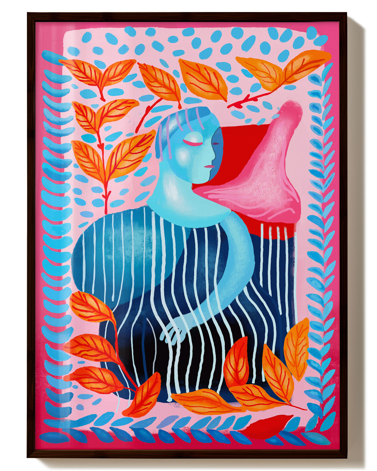 Beneath Quiet Skies Poster – FineArt Wandbild, moderne Kunst & Fine Art Print von Spawnd, handgefertigt & Made in Germany