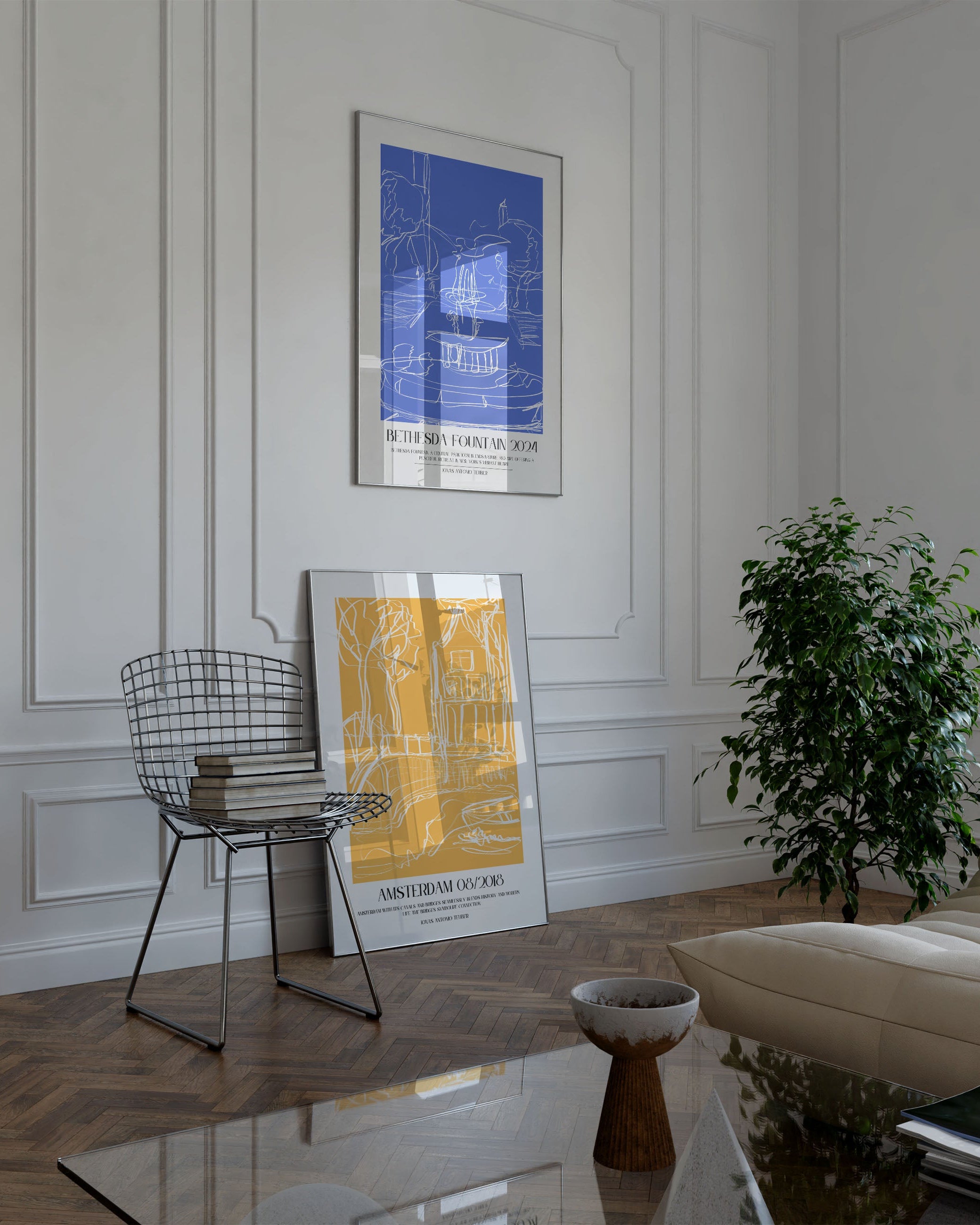 Poster im Wohnzimmer – Fine Art Print – Spawnd