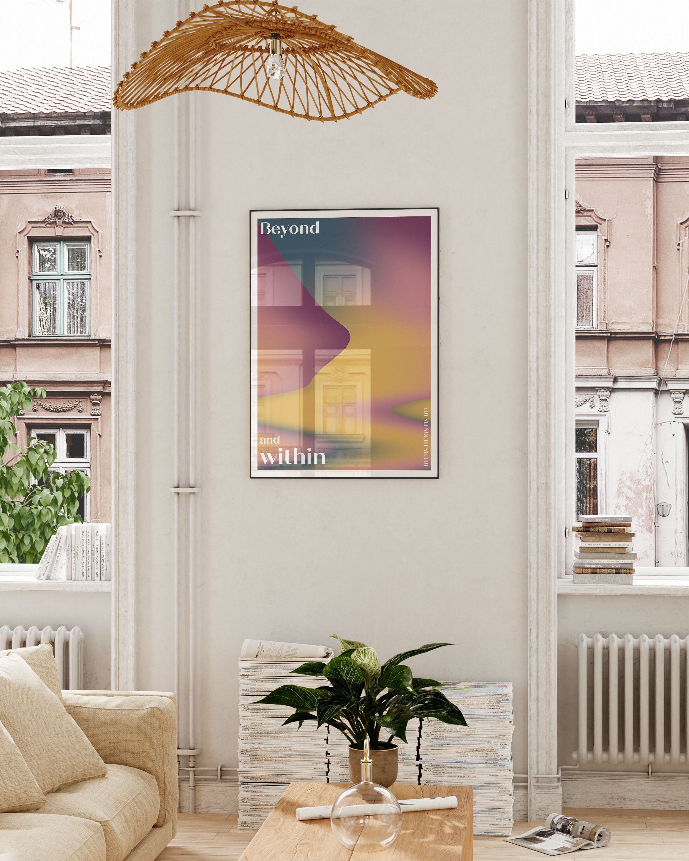 Poster im Wohnzimmer – Fine Art Print – Spawnd