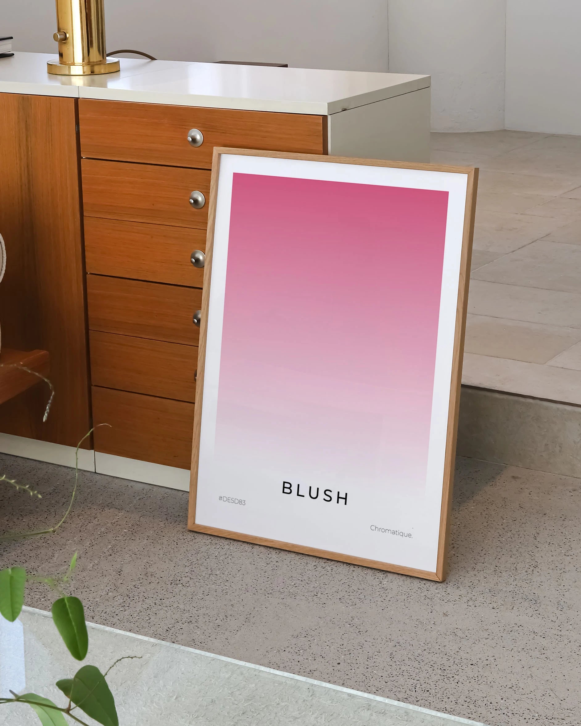 Blush Poster – FineArt Wandbild, moderne Kunst & Fine Art Print von Spawnd, handgefertigt & Made in Germany