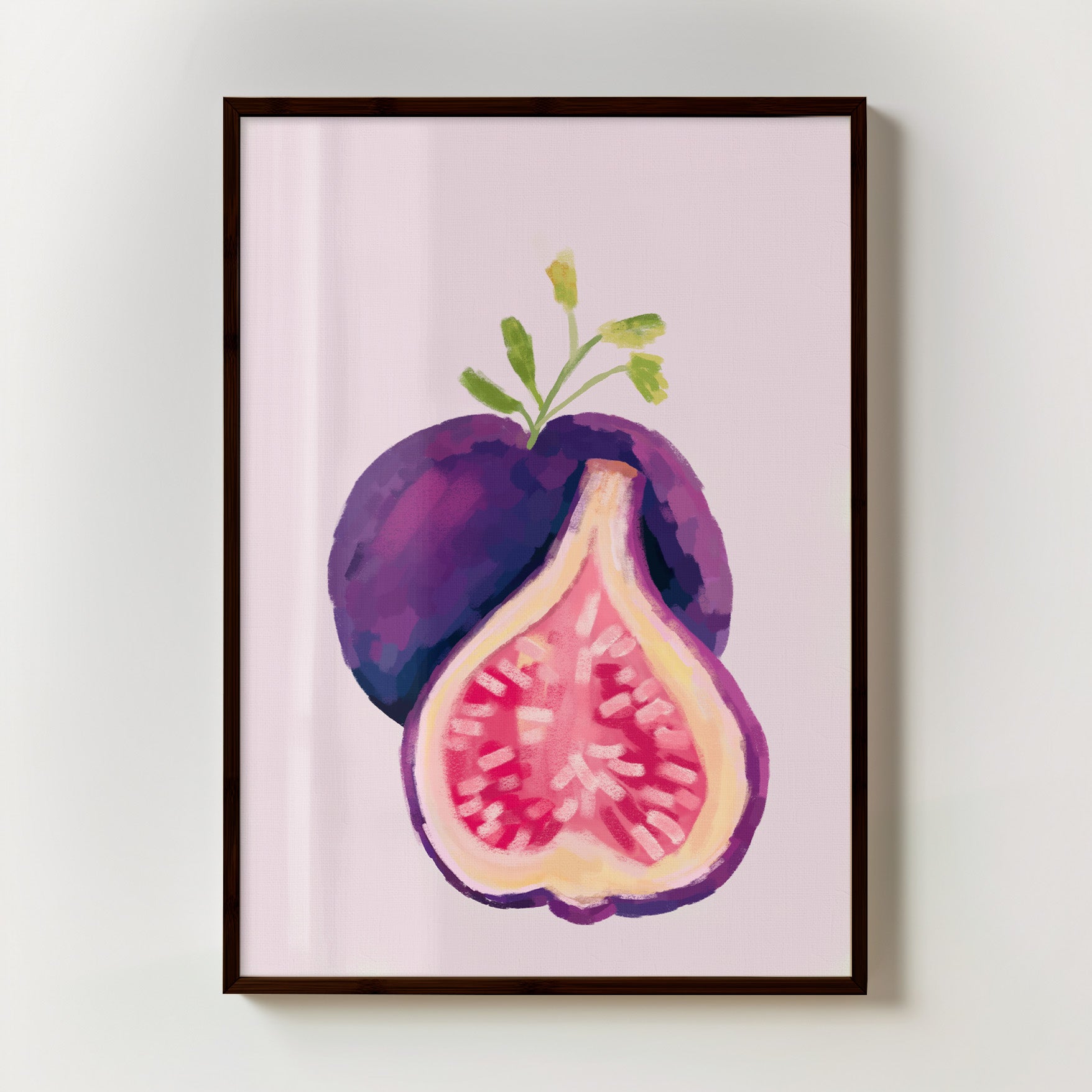 Une figue fraîche
