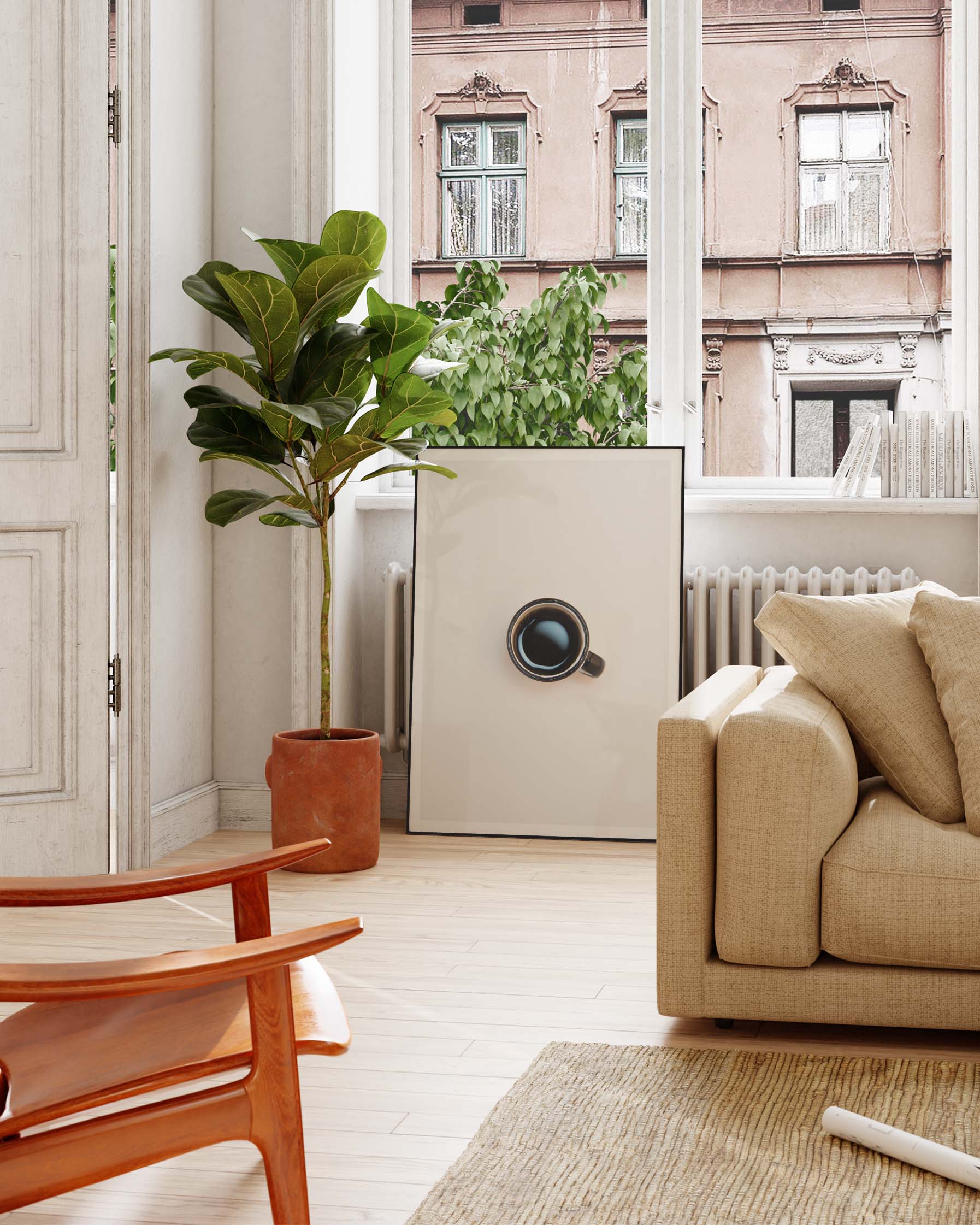 Cup Poster – FineArt Wandbild, moderne Kunst & Fine Art Print von Spawnd, handgefertigt & Made in Germany