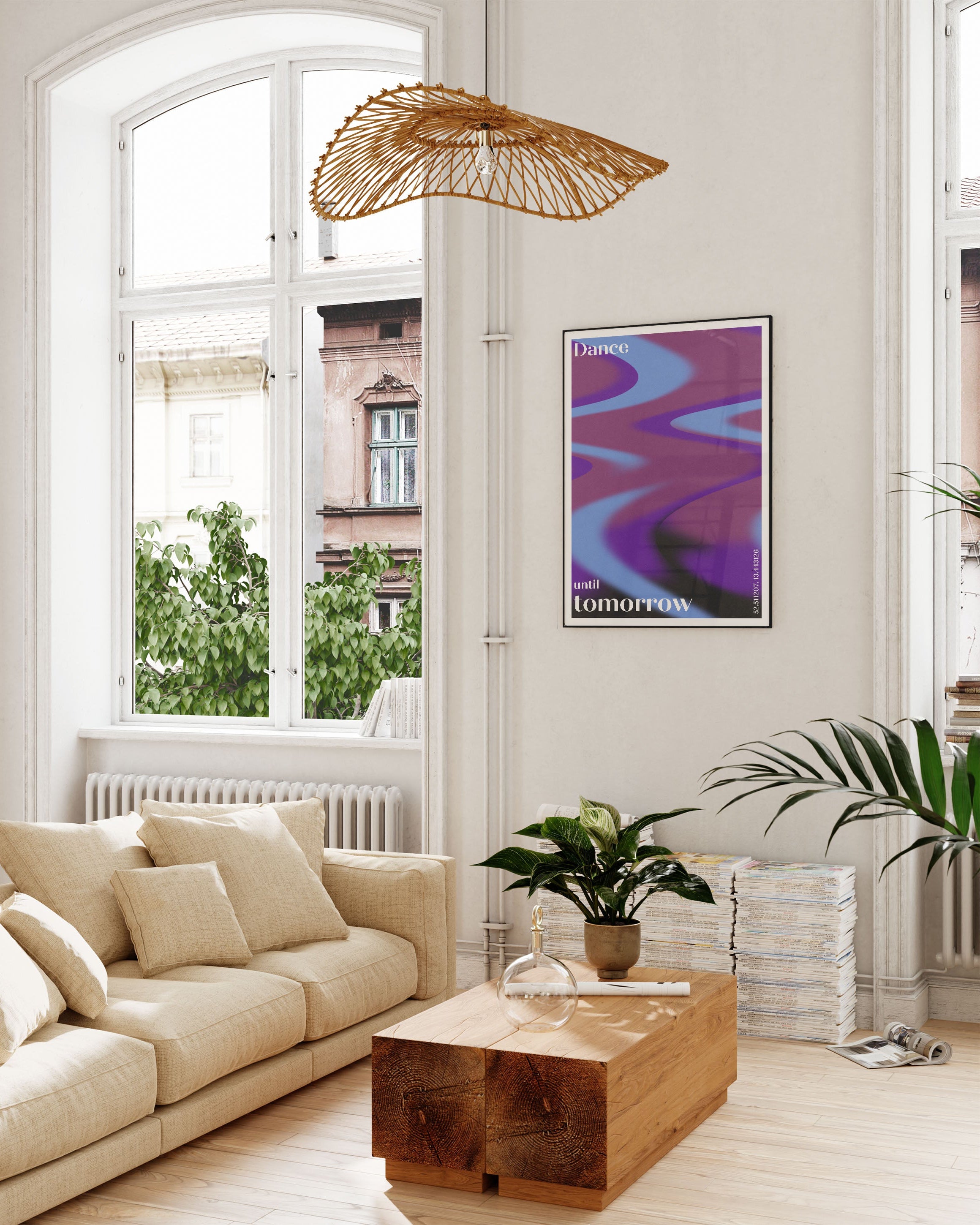 Poster im Wohnzimmer – Fine Art Print – Spawnd