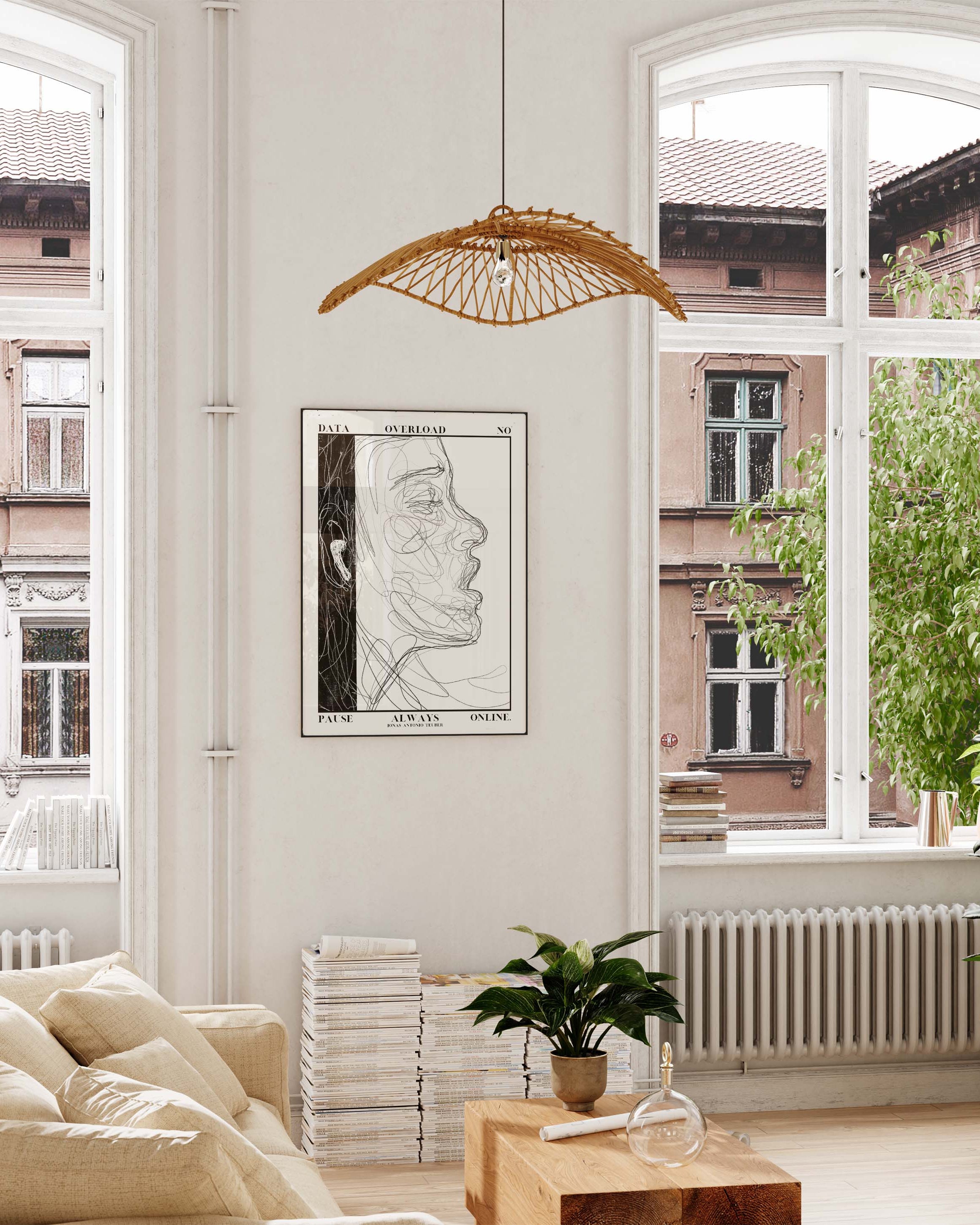 Poster im Wohnzimmer – Fine Art Print – Spawnd