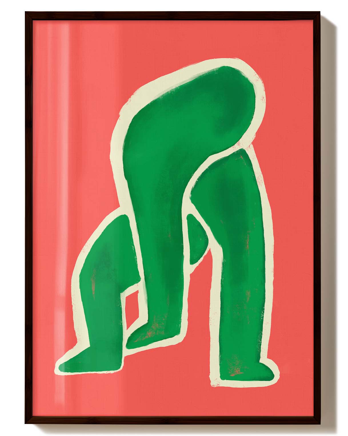 Limber Logic | Moderne Abstraktfigur Poster