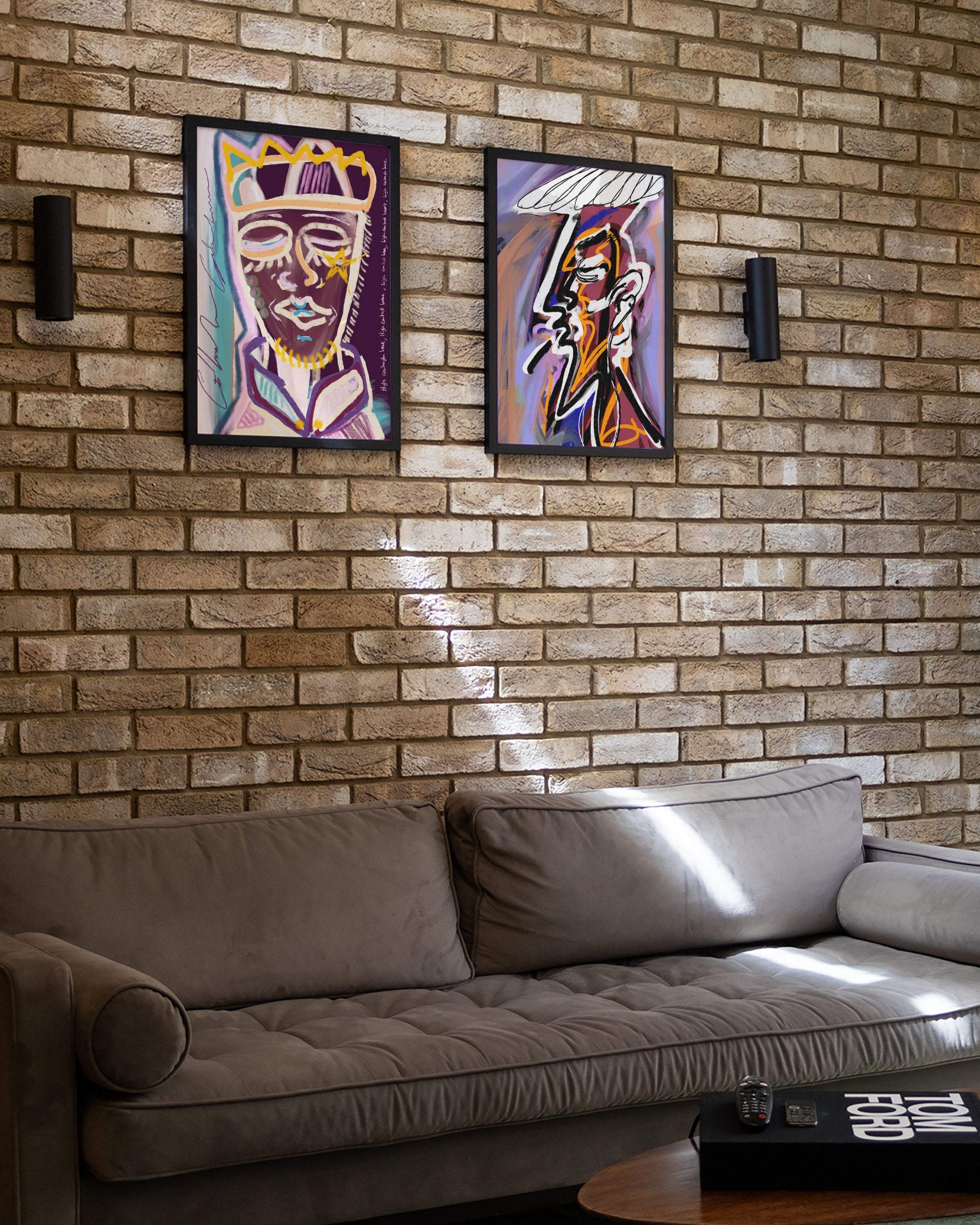 Digital crown Poster – FineArt Wandbild, moderne Kunst & Fine Art Print von Spawnd, handgefertigt & Made in Germany