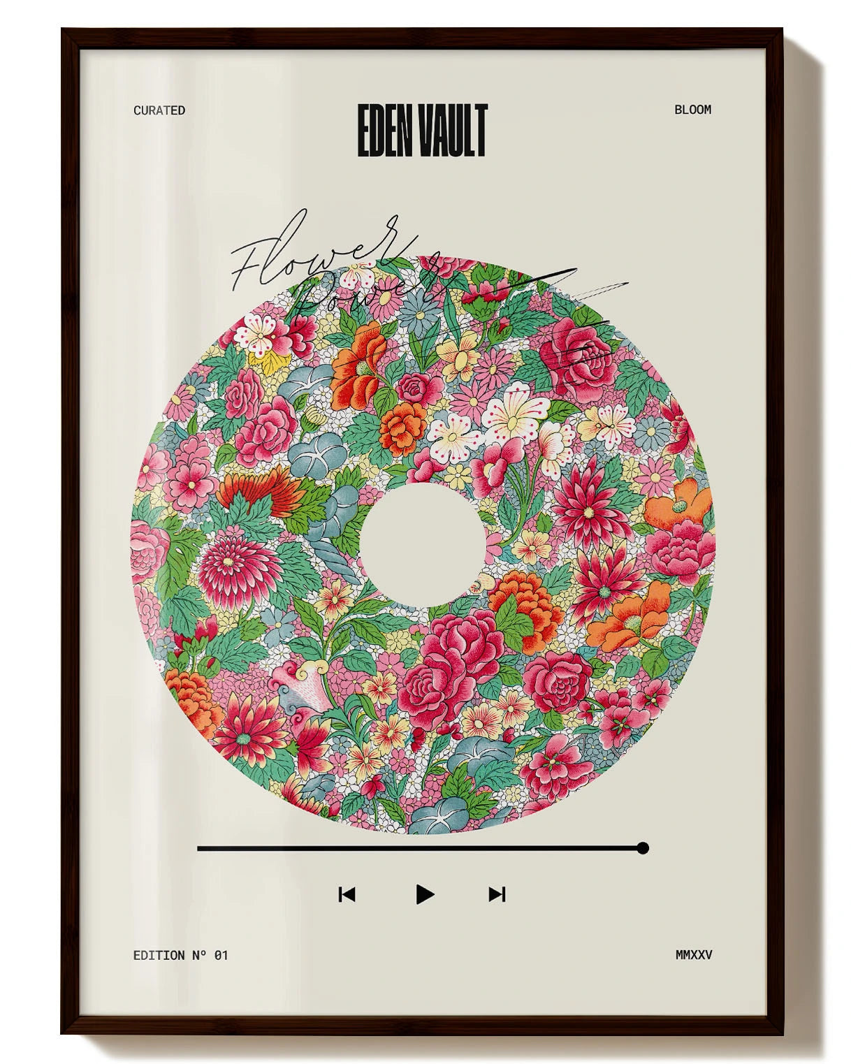 Eden Vault Poster – FineArt Wandbild, moderne Kunst & Fine Art Print von Spawnd, handgefertigt & Made in Germany