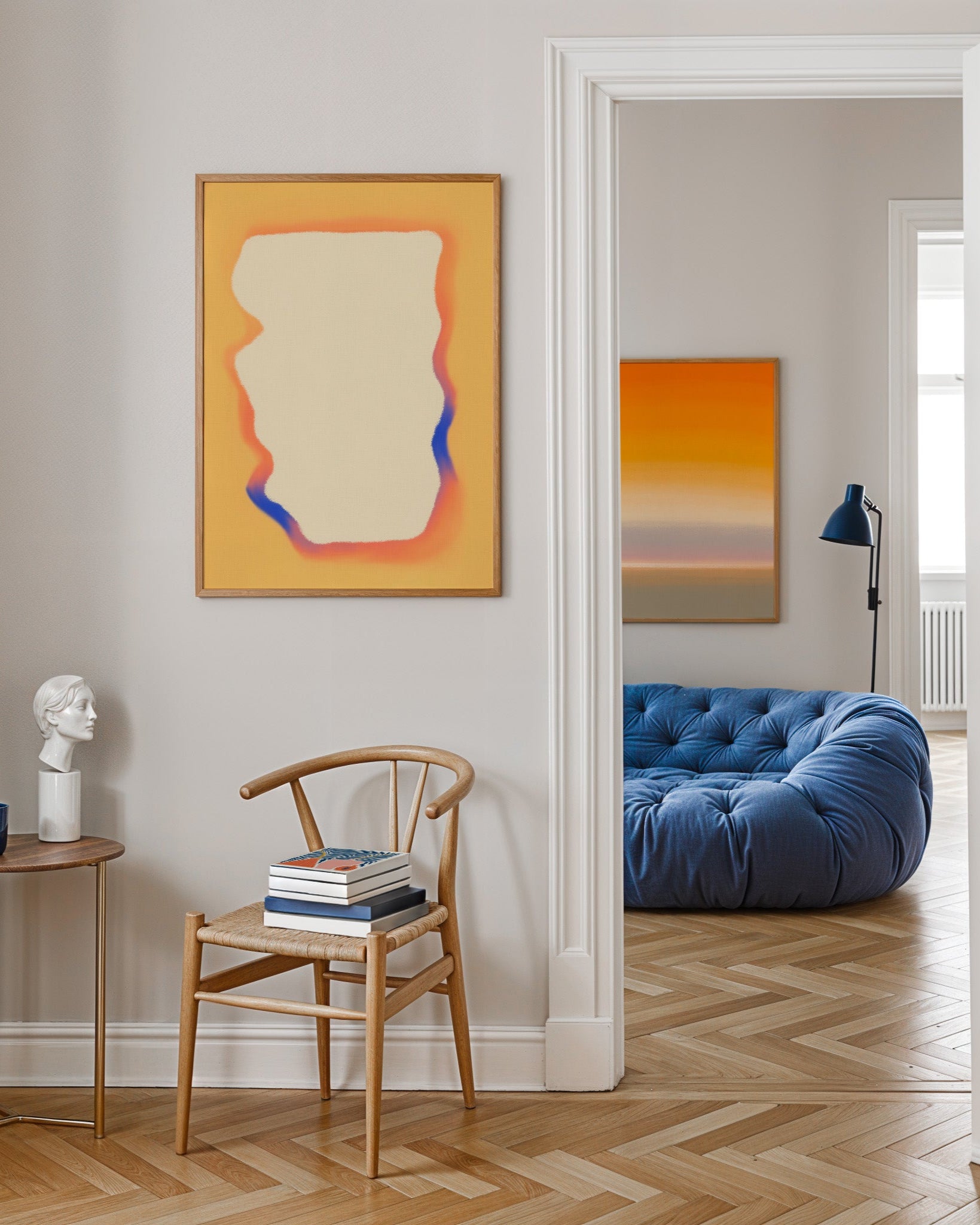 Eldlys Poster – FineArt Wandbild, moderne Kunst & Fine Art Print von Spawnd, handgefertigt & Made in Germany