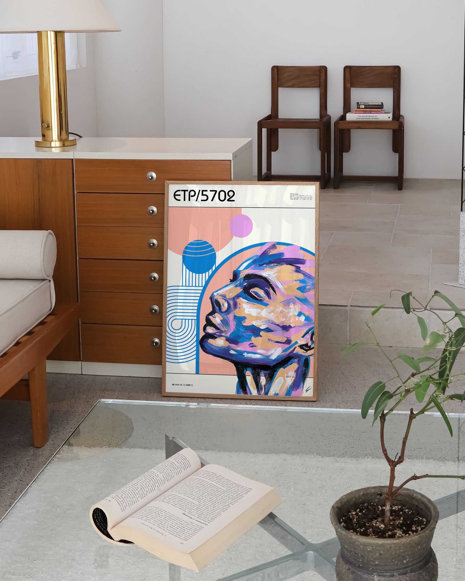 ETP/5702 Poster – FineArt Wandbild, moderne Kunst & Fine Art Print von Spawnd, handgefertigt & Made in Germany