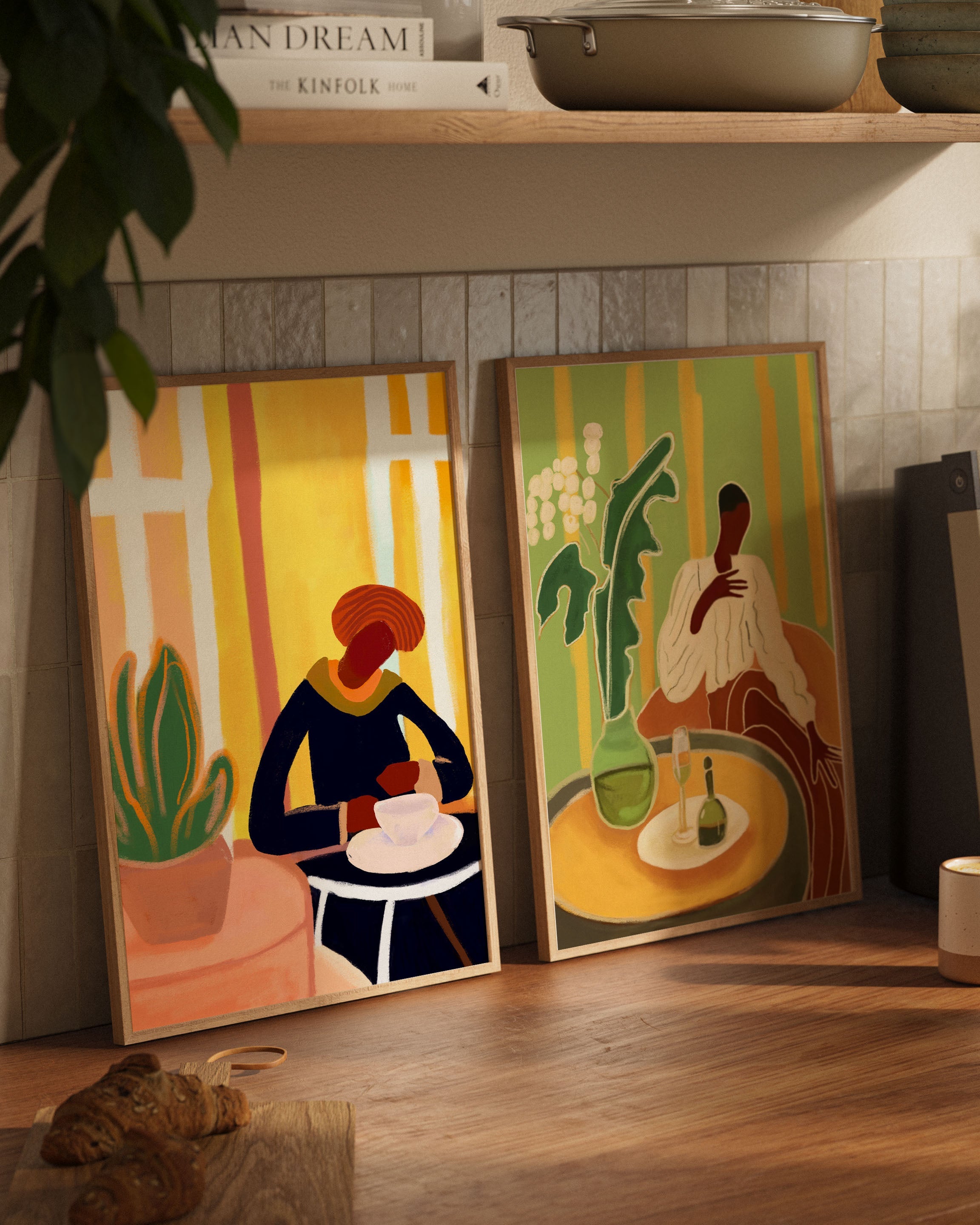 Evening Poster – FineArt Wandbild, moderne Kunst & Fine Art Print von Spawnd, handgefertigt & Made in Germany