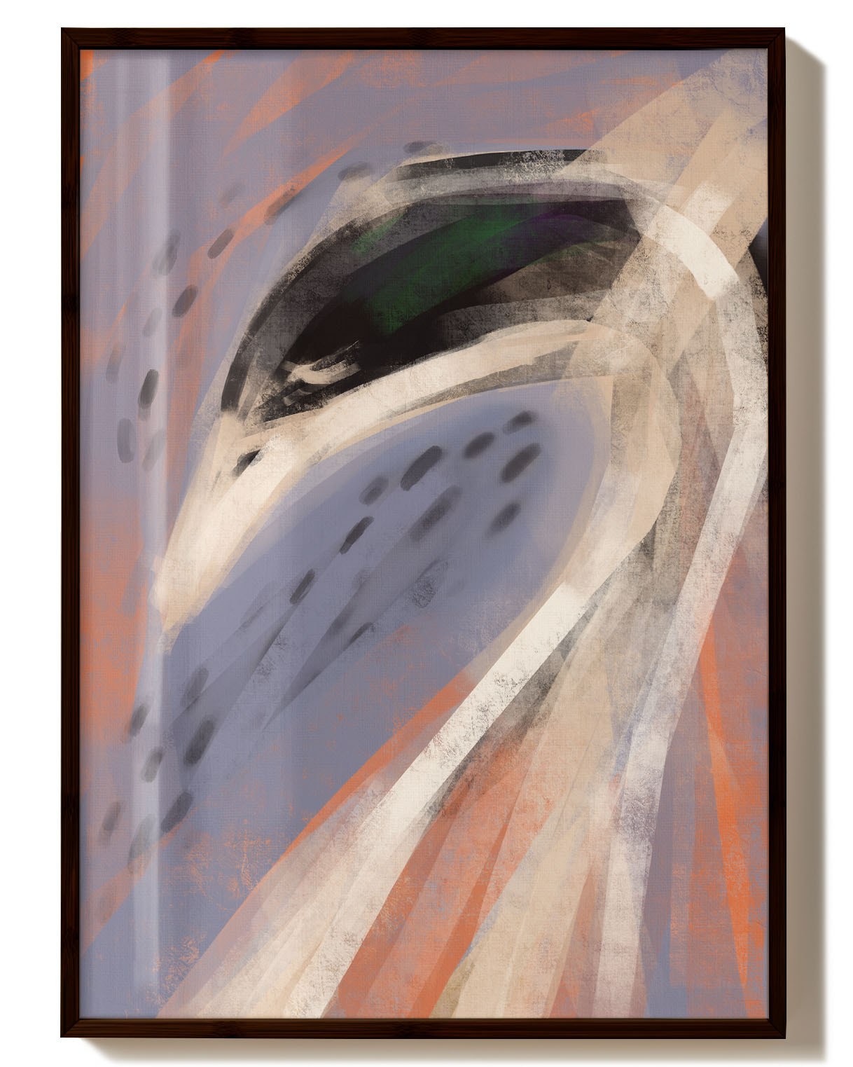 Duck | Abstraktes Tierposter