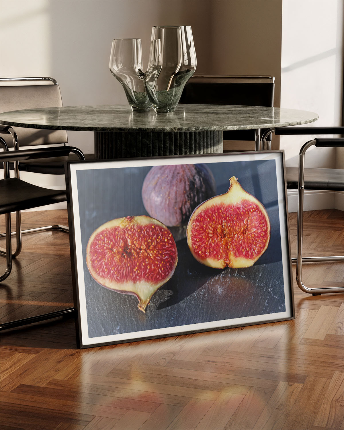 Feigen Poster – FineArt Wandbild, moderne Kunst & Fine Art Print von Spawnd, handgefertigt & Made in Germany