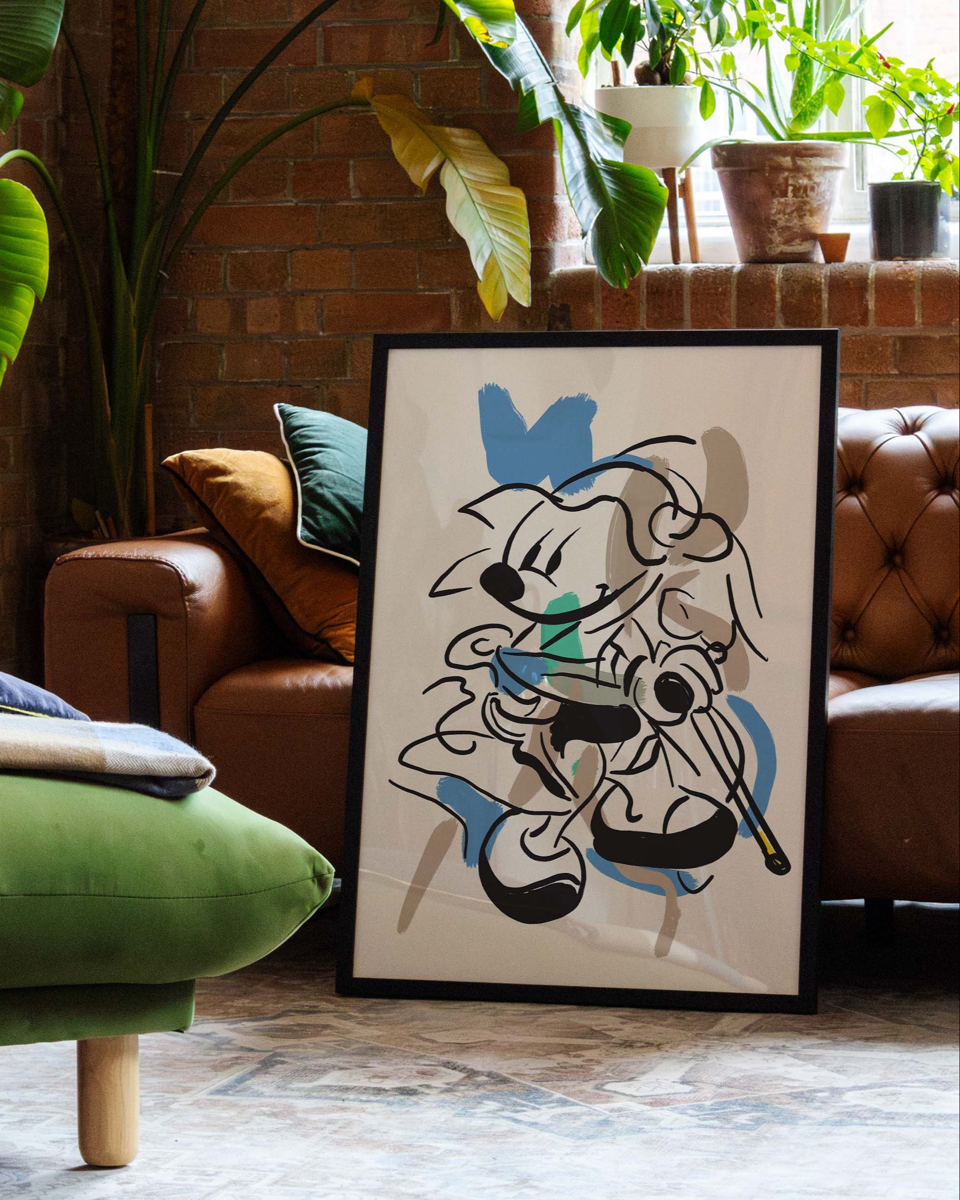 First Sketches Poster im Wohnzimmer – Fine Art Print – Spawnd