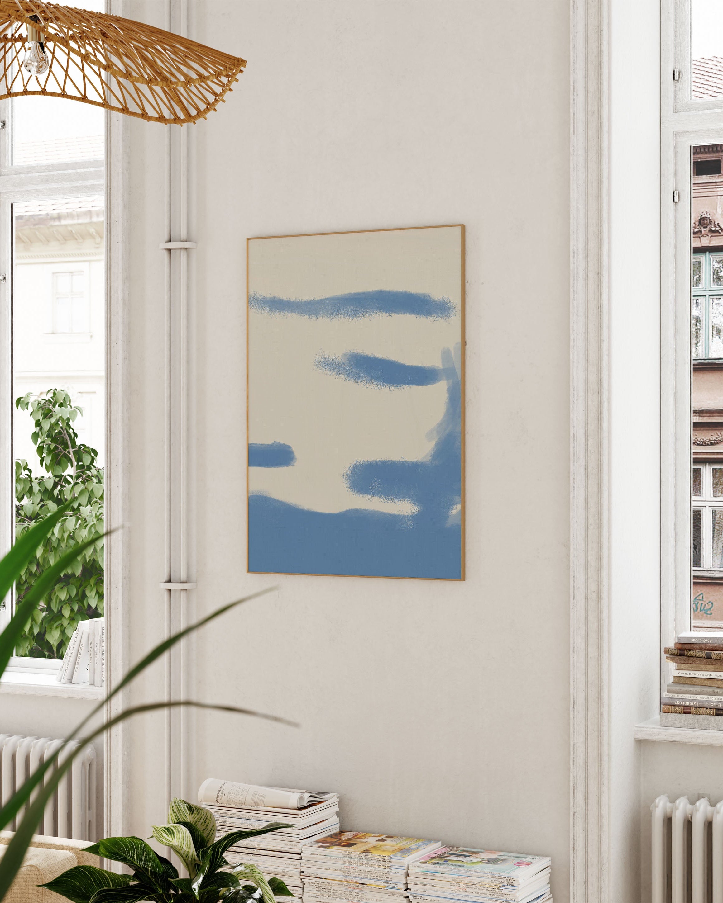 Flom Poster – FineArt Wandbild, moderne Kunst & Fine Art Print von Spawnd, handgefertigt & Made in Germany