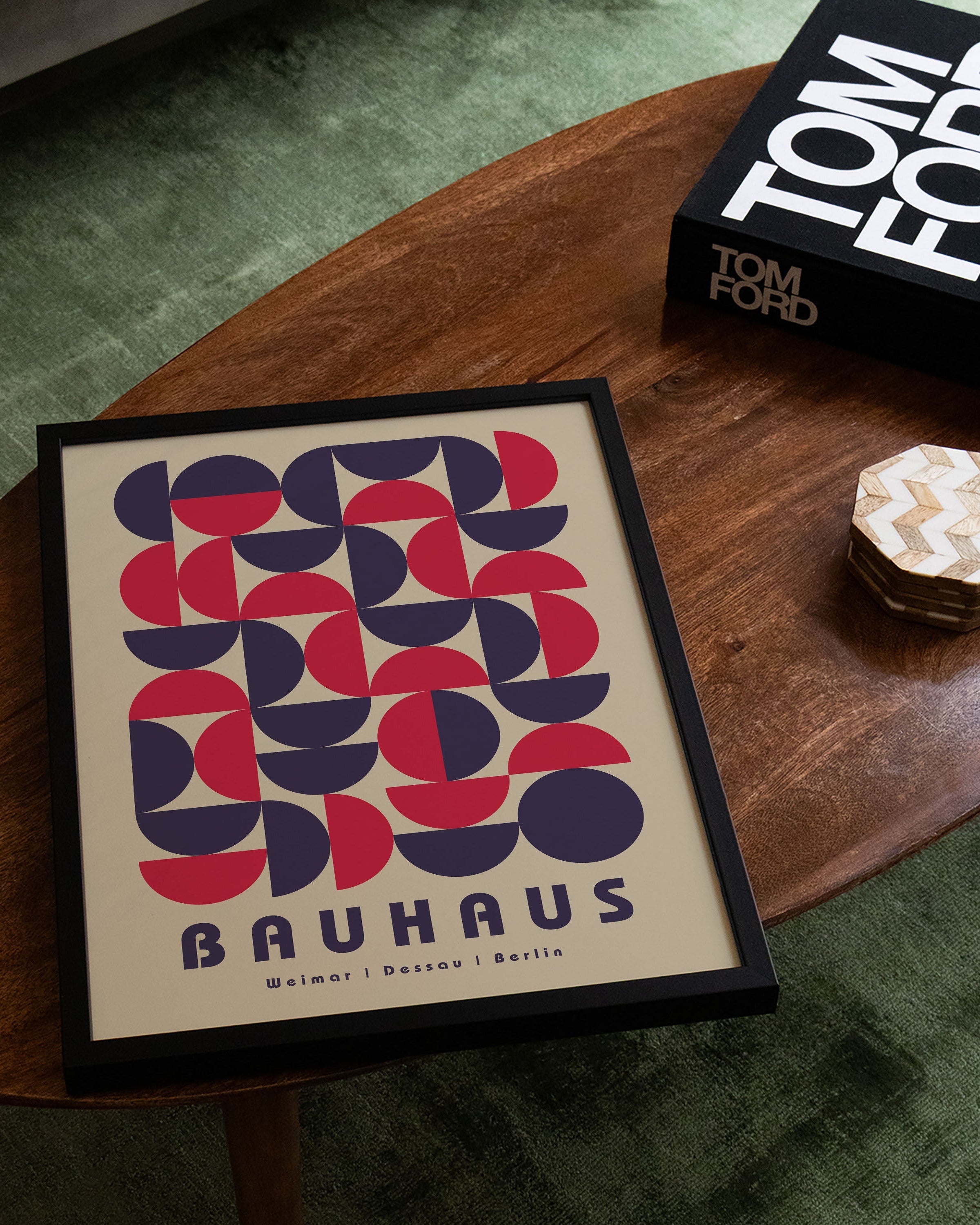 Formenfest Poster – FineArt Wandbild, moderne Kunst & Fine Art Print von Spawnd, handgefertigt & Made in Germany