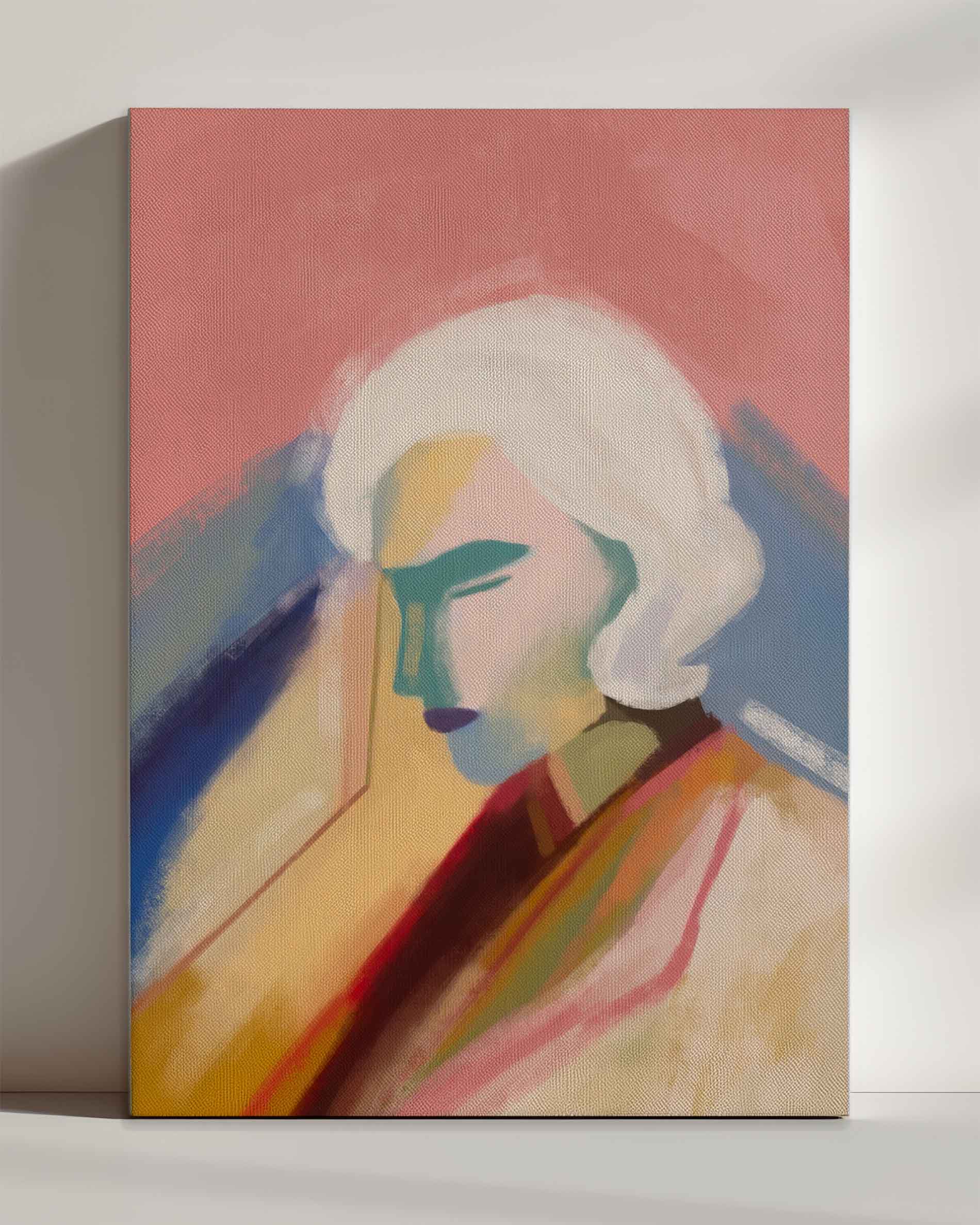 Color Keeps Me - Leinwand