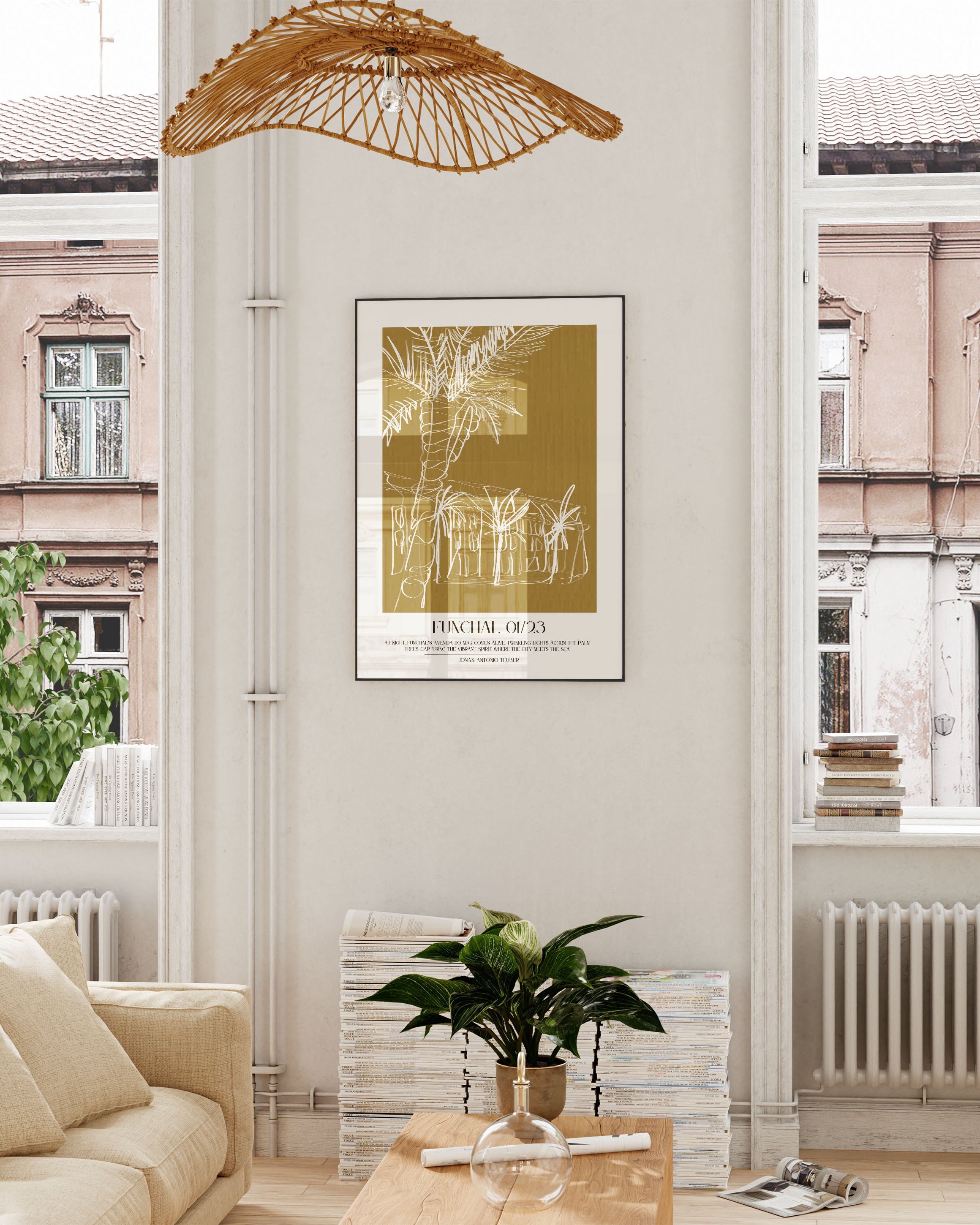 Poster im Wohnzimmer – Fine Art Print – Spawnd