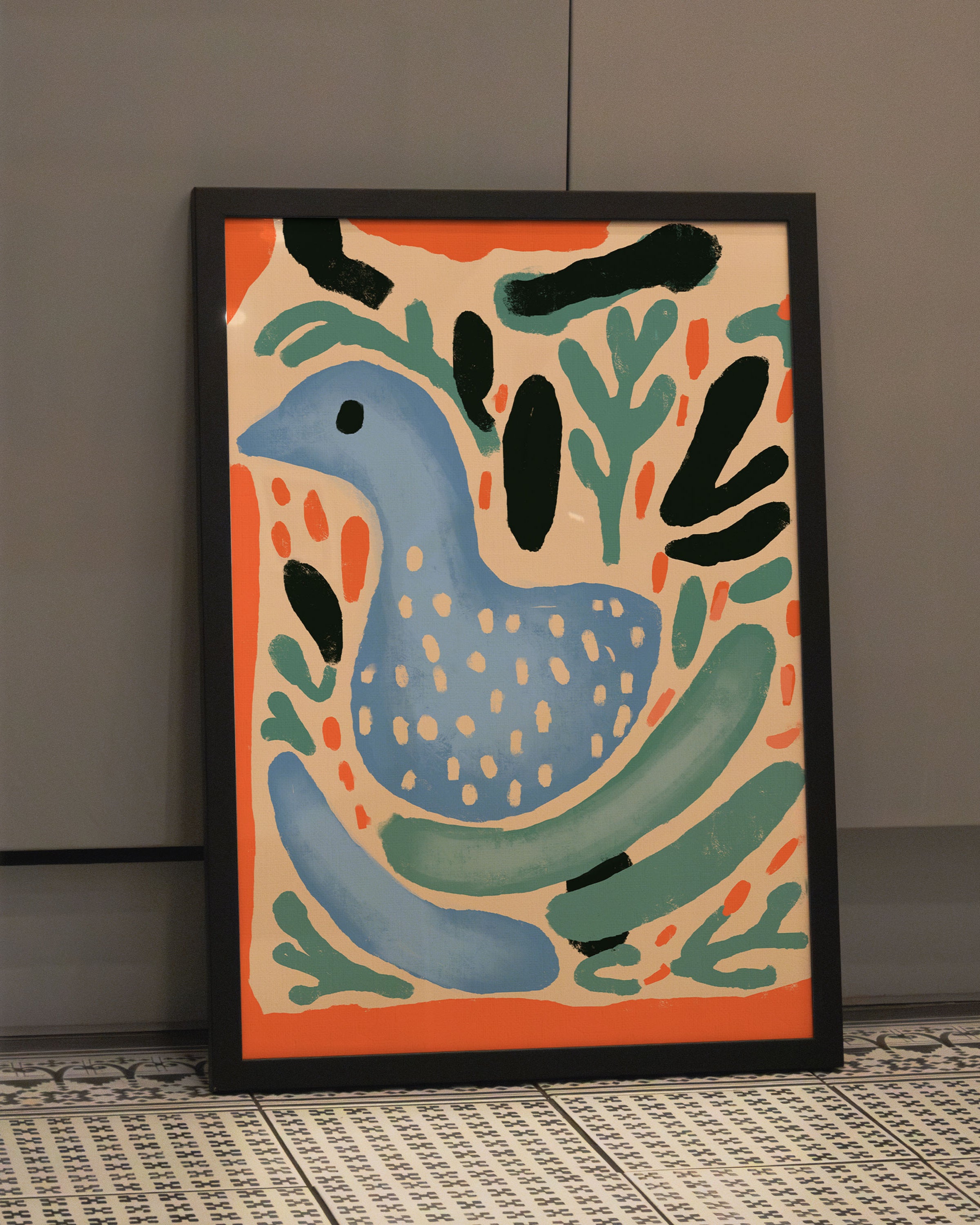 Garden Language Poster – FineArt Wandbild, moderne Kunst & Fine Art Print von Spawnd, handgefertigt & Made in Germany