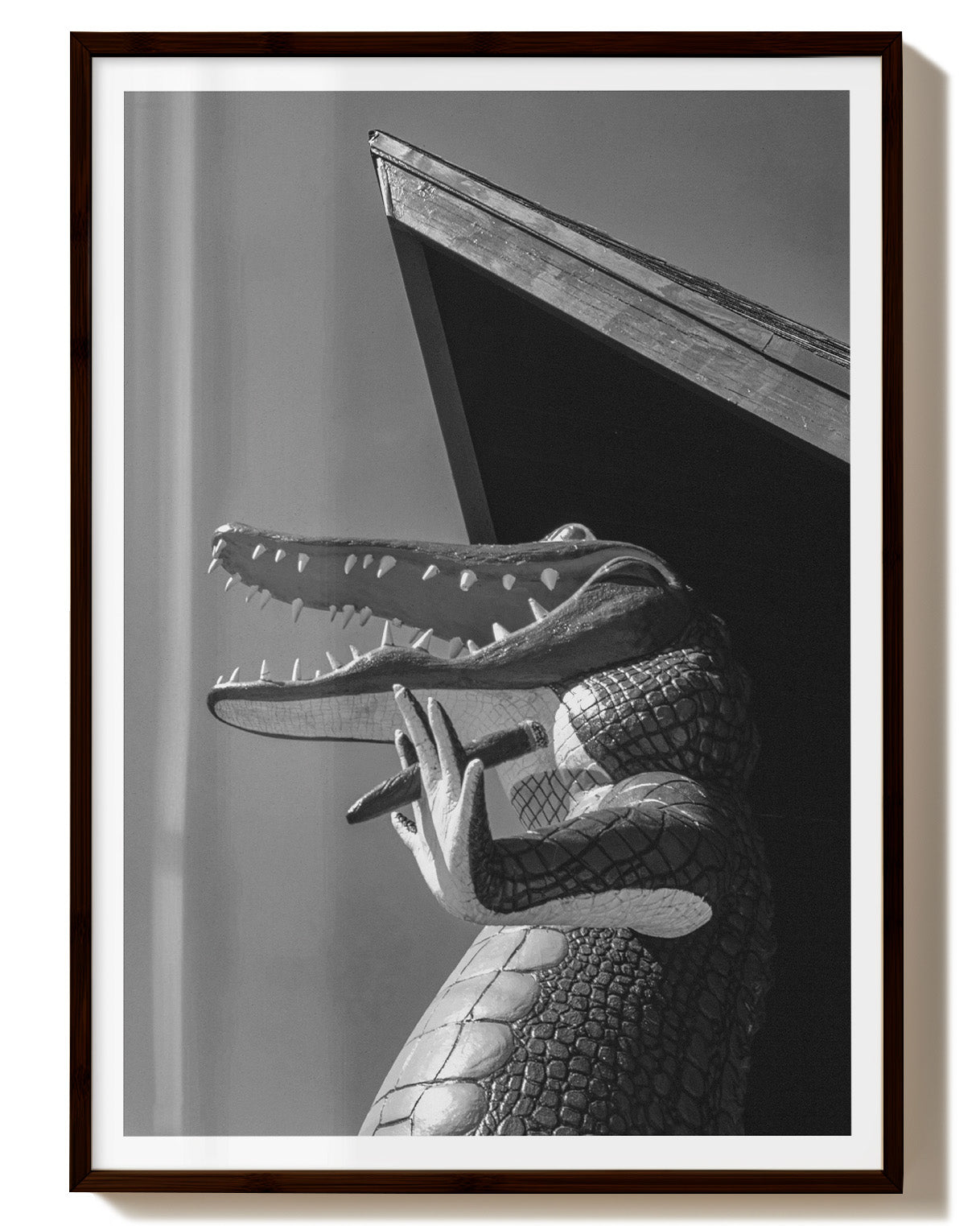 Gatorland zoo Florida 1979 Poster – FineArt Wandbild, moderne Kunst & Fine Art Print von Spawnd, handgefertigt & Made in Germany