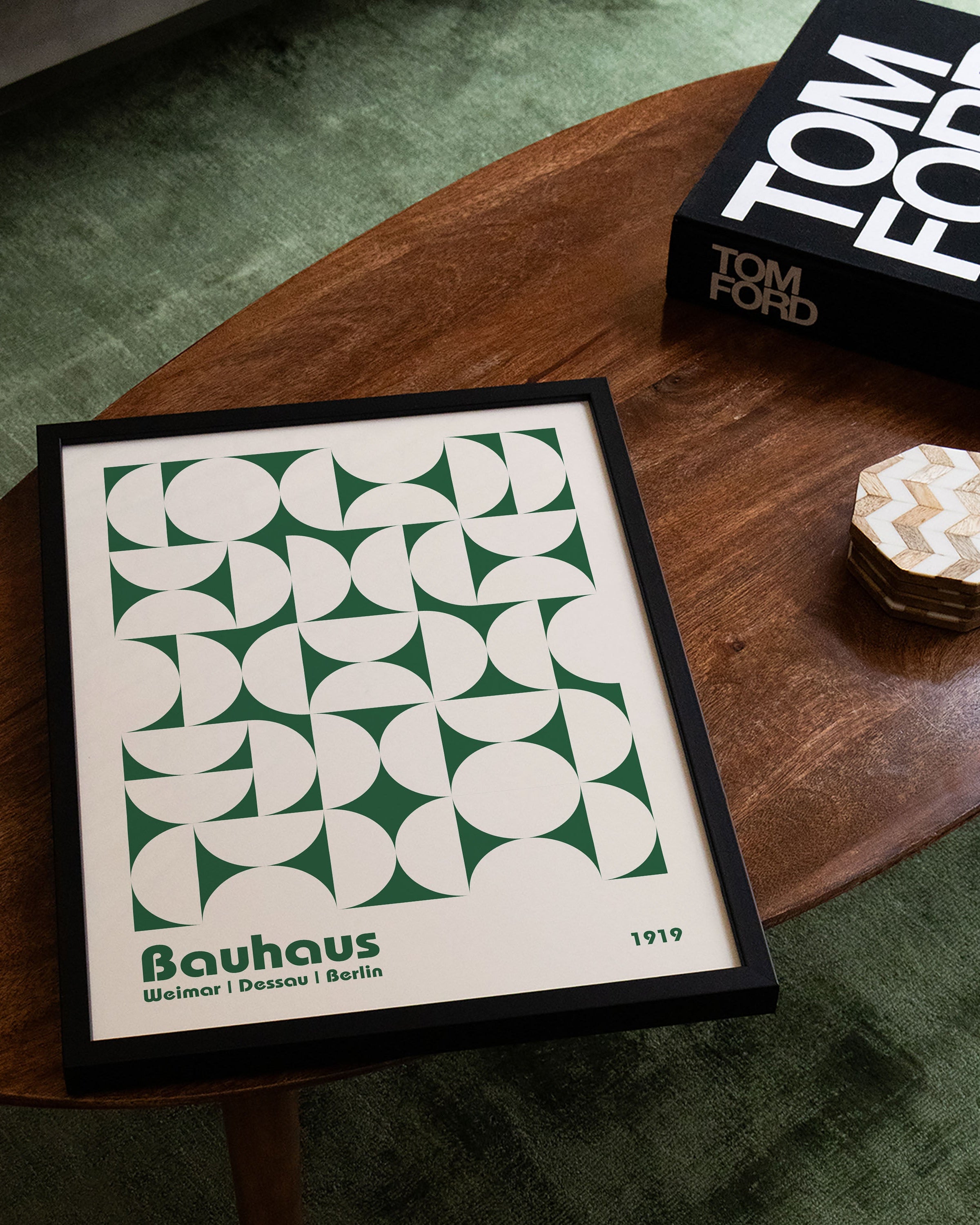 Geogrid Poster – FineArt Wandbild, moderne Kunst & Fine Art Print von Spawnd, handgefertigt & Made in Germany