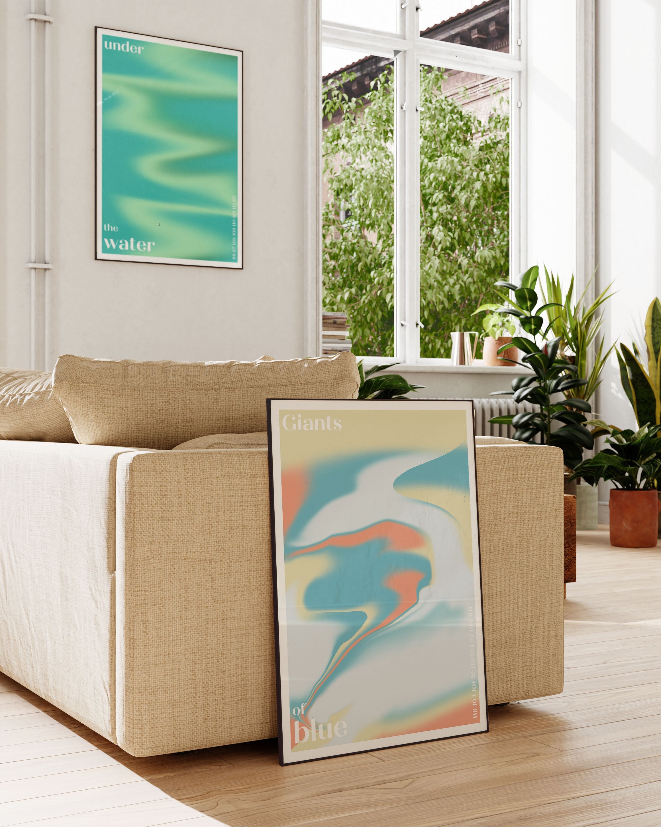 Poster im Wohnzimmer – Fine Art Print – Spawnd