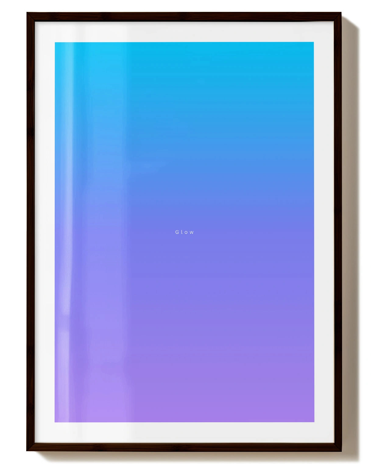 Glow Poster – FineArt Wandbild, moderne Kunst & Fine Art Print von Spawnd, handgefertigt & Made in Germany