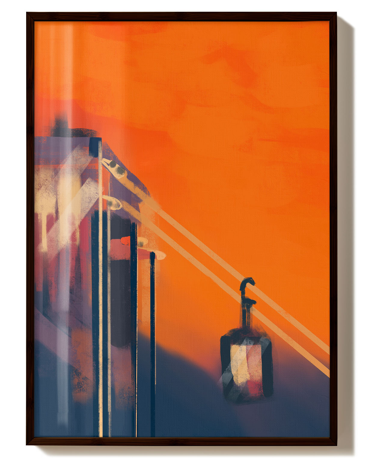 Alps | Atmosphärisches Landschaftsposter