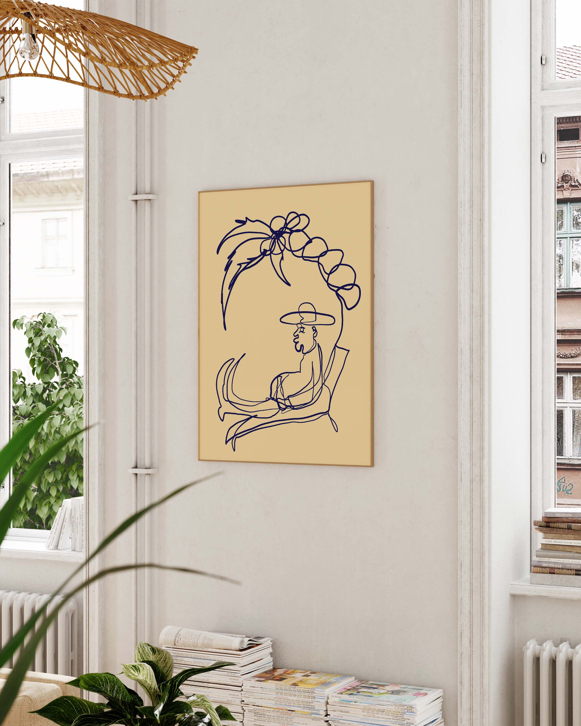 Homeoffice Poster – FineArt Wandbild, moderne Kunst & Fine Art Print von Spawnd, handgefertigt & Made in Germany