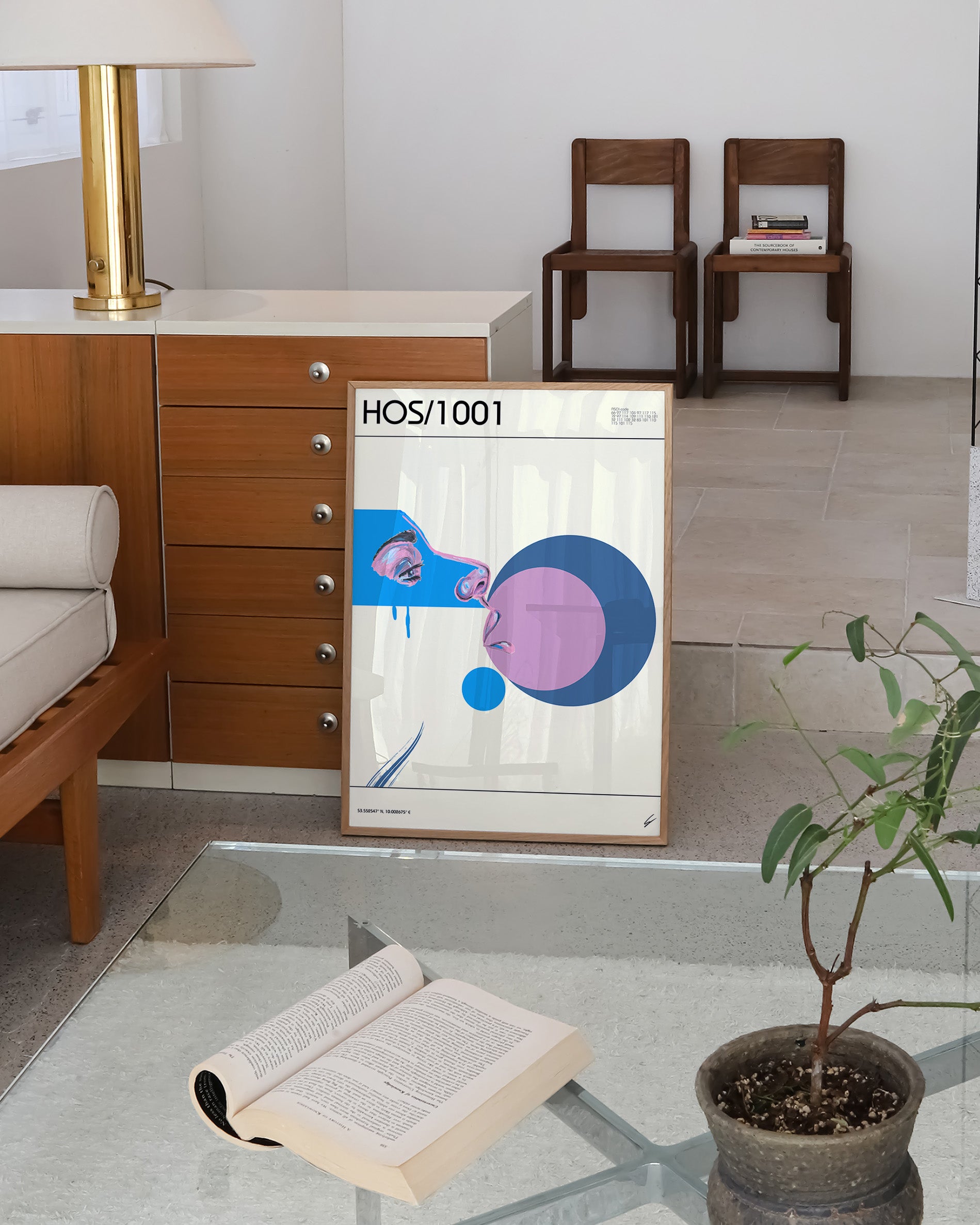 HOS/1001 Poster – FineArt Wandbild, moderne Kunst & Fine Art Print von Spawnd, handgefertigt & Made in Germany