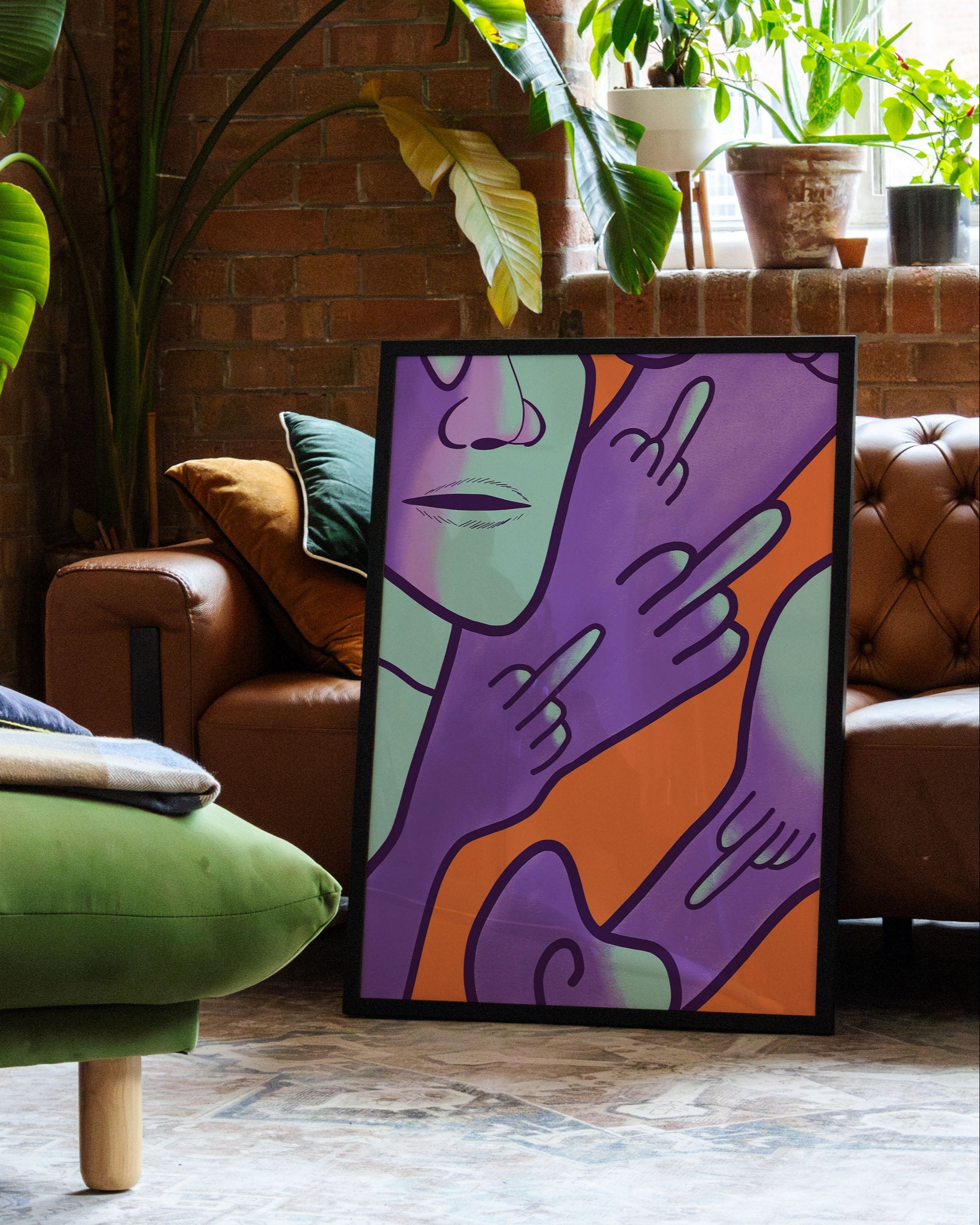 Humble Poster – FineArt Wandbild, moderne Kunst & Fine Art Print von Spawnd, handgefertigt & Made in Germany