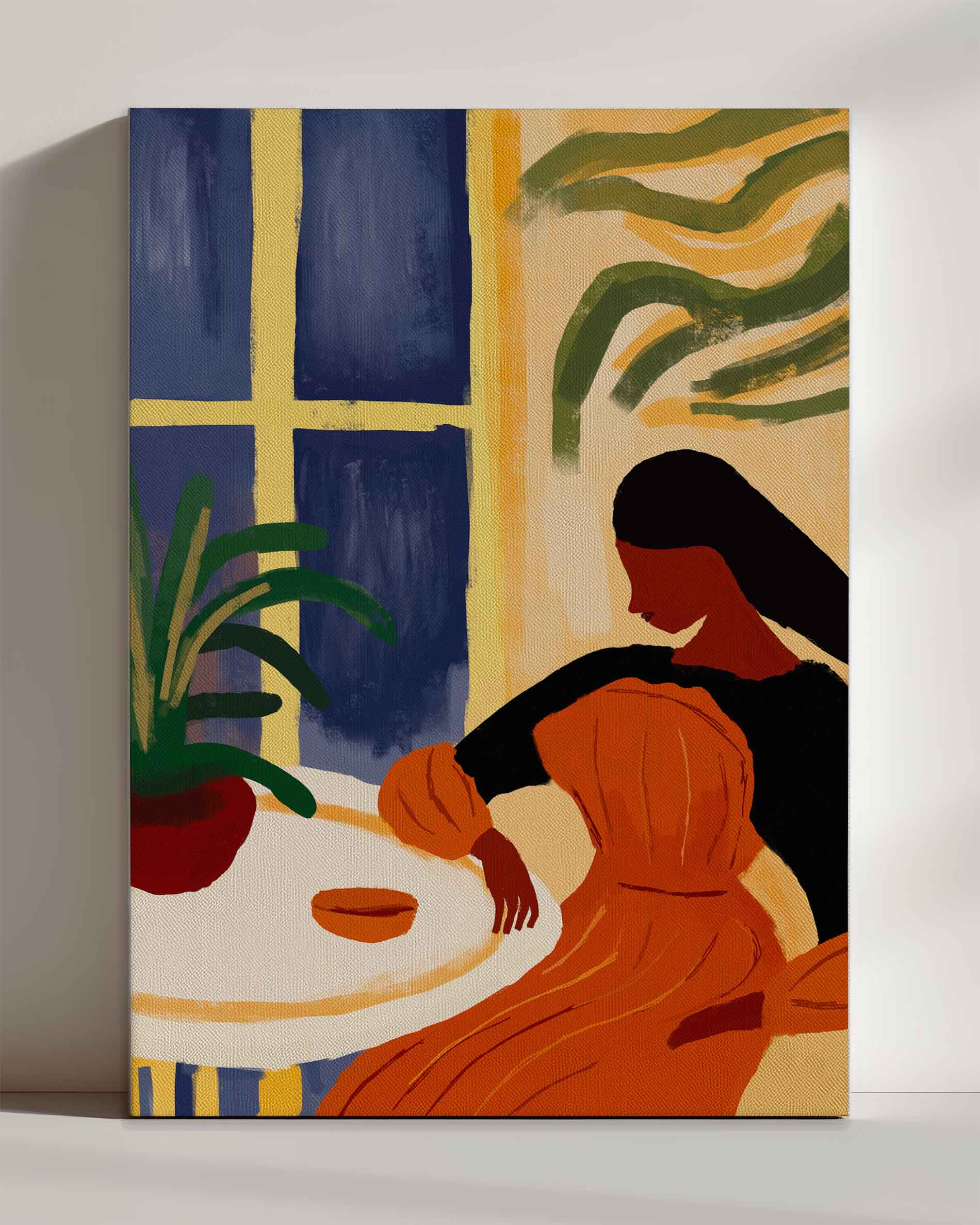 Warm Between Walls - Leinwand