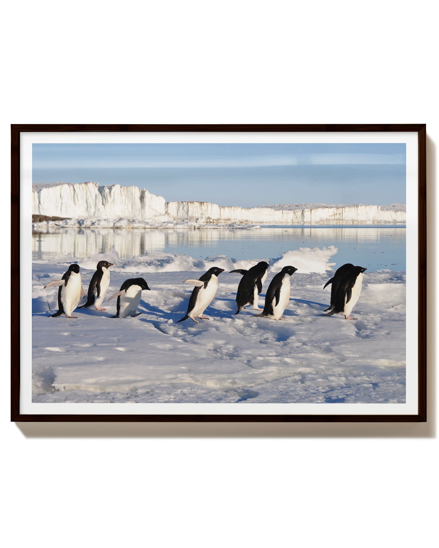 Ice Poster – FineArt Wandbild, moderne Kunst & Fine Art Print von Spawnd, handgefertigt & Made in Germany