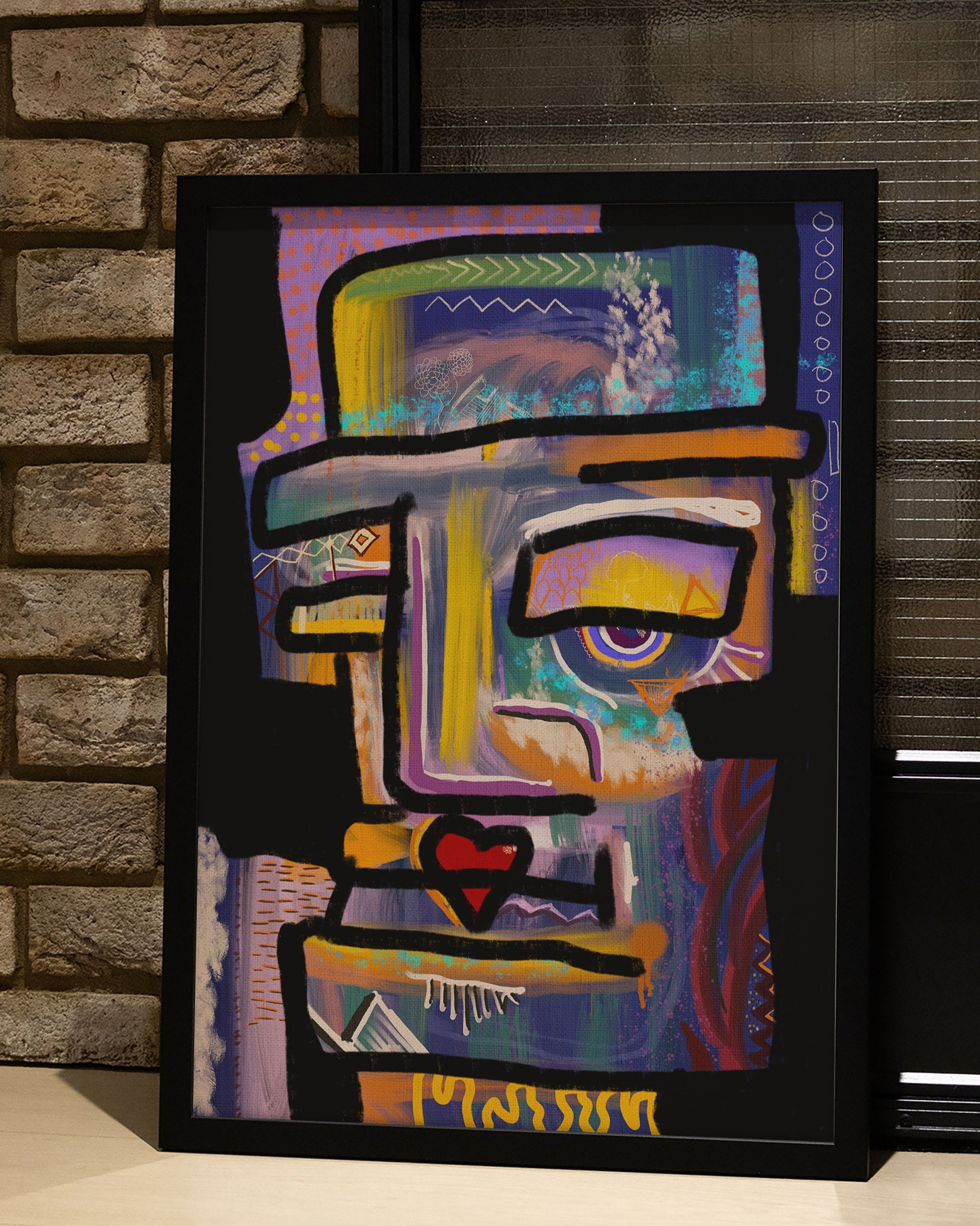 Illusion Poster – FineArt Wandbild, moderne Kunst & Fine Art Print von Spawnd, handgefertigt & Made in Germany