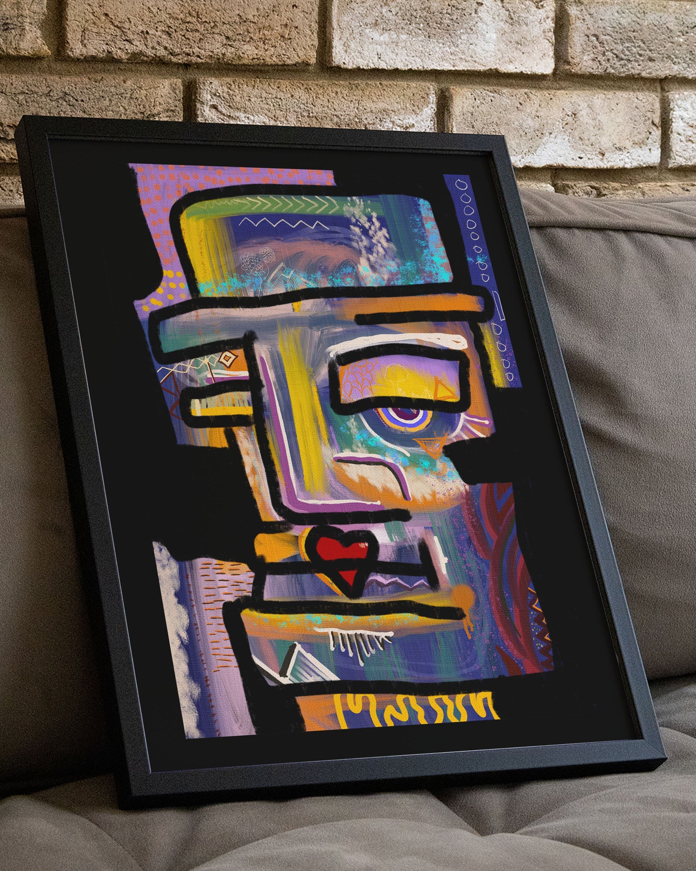 Illusion Poster – FineArt Wandbild, moderne Kunst & Fine Art Print von Spawnd, handgefertigt & Made in Germany