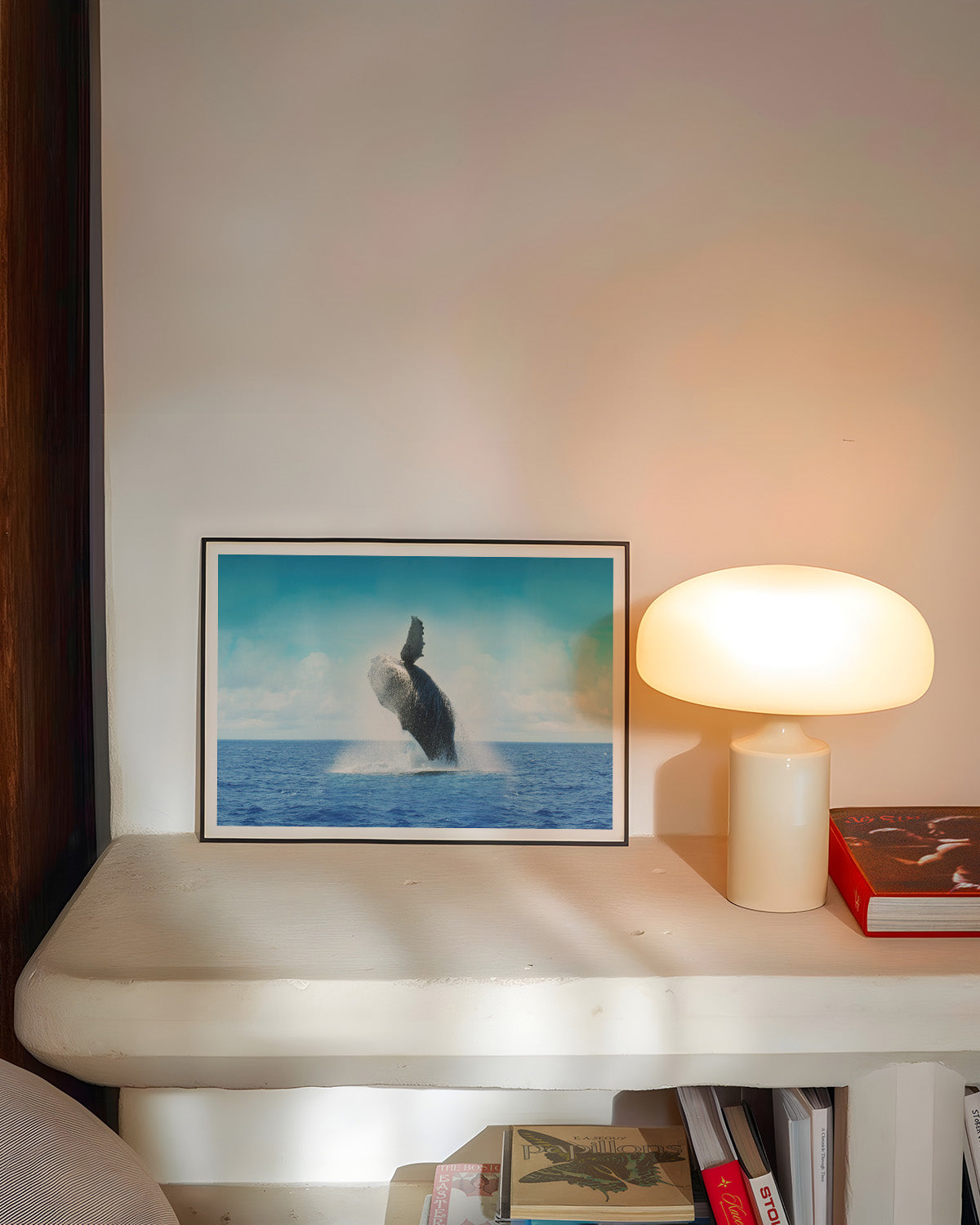 jumping Poster – FineArt Wandbild, moderne Kunst & Fine Art Print von Spawnd, handgefertigt & Made in Germany