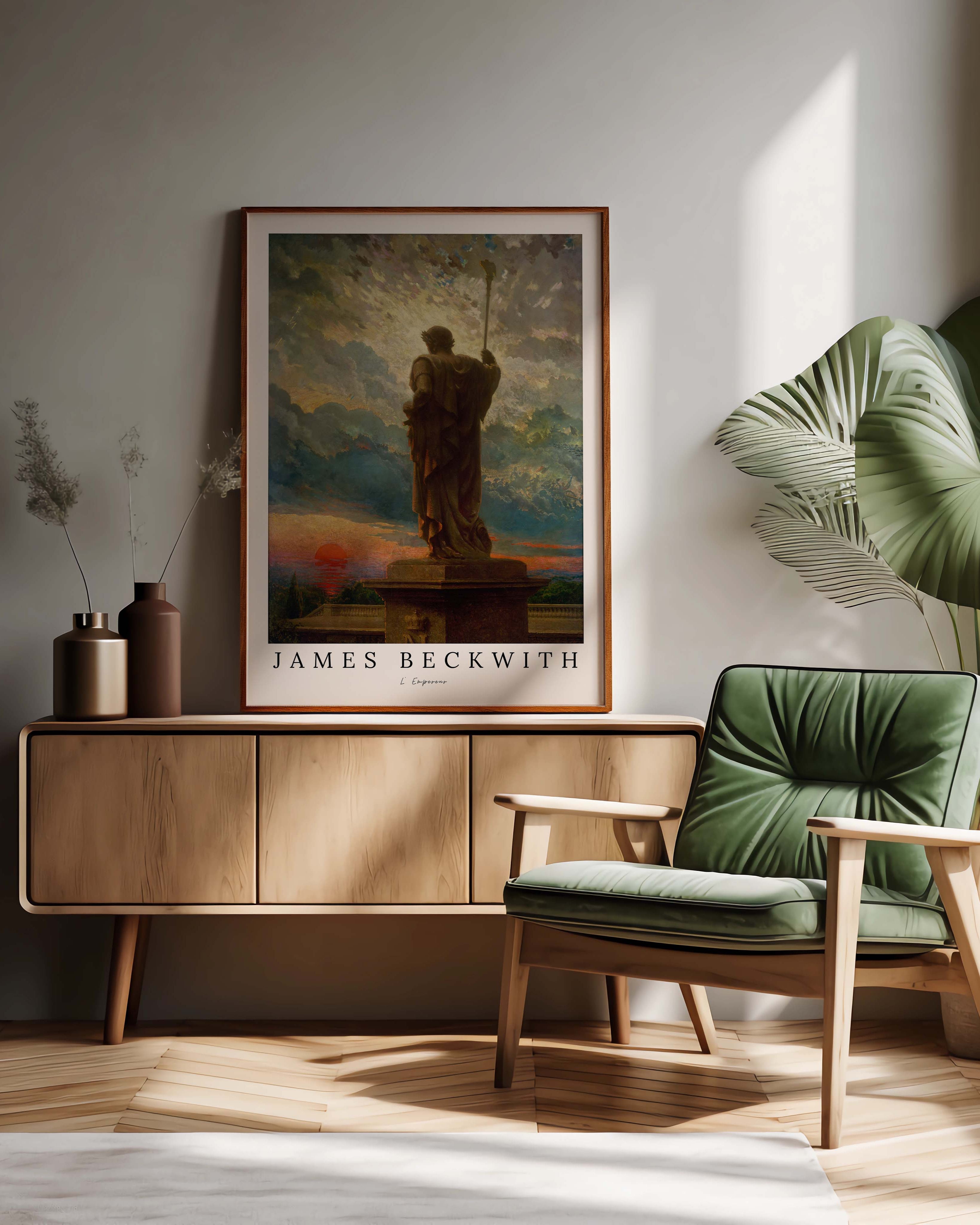 L’ Empereur Poster – FineArt Wandbild, moderne Kunst & Fine Art Print von Spawnd, handgefertigt & Made in Germany