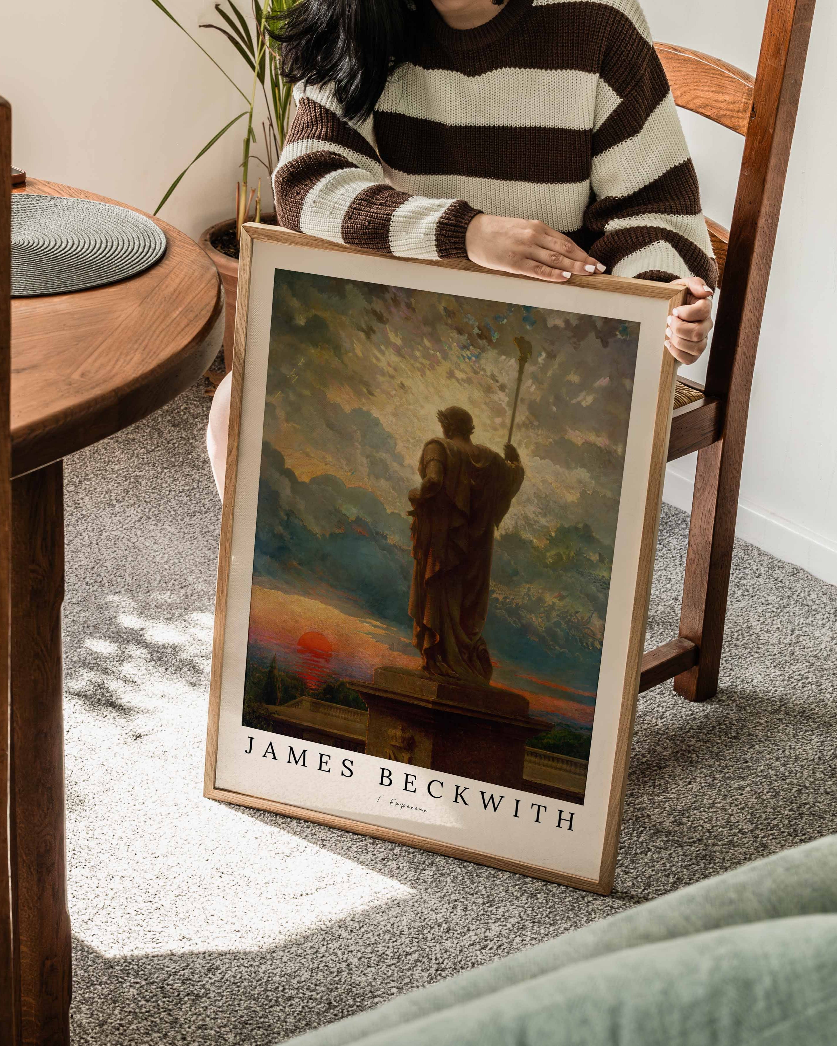 L’ Empereur Poster – FineArt Wandbild, moderne Kunst & Fine Art Print von Spawnd, handgefertigt & Made in Germany