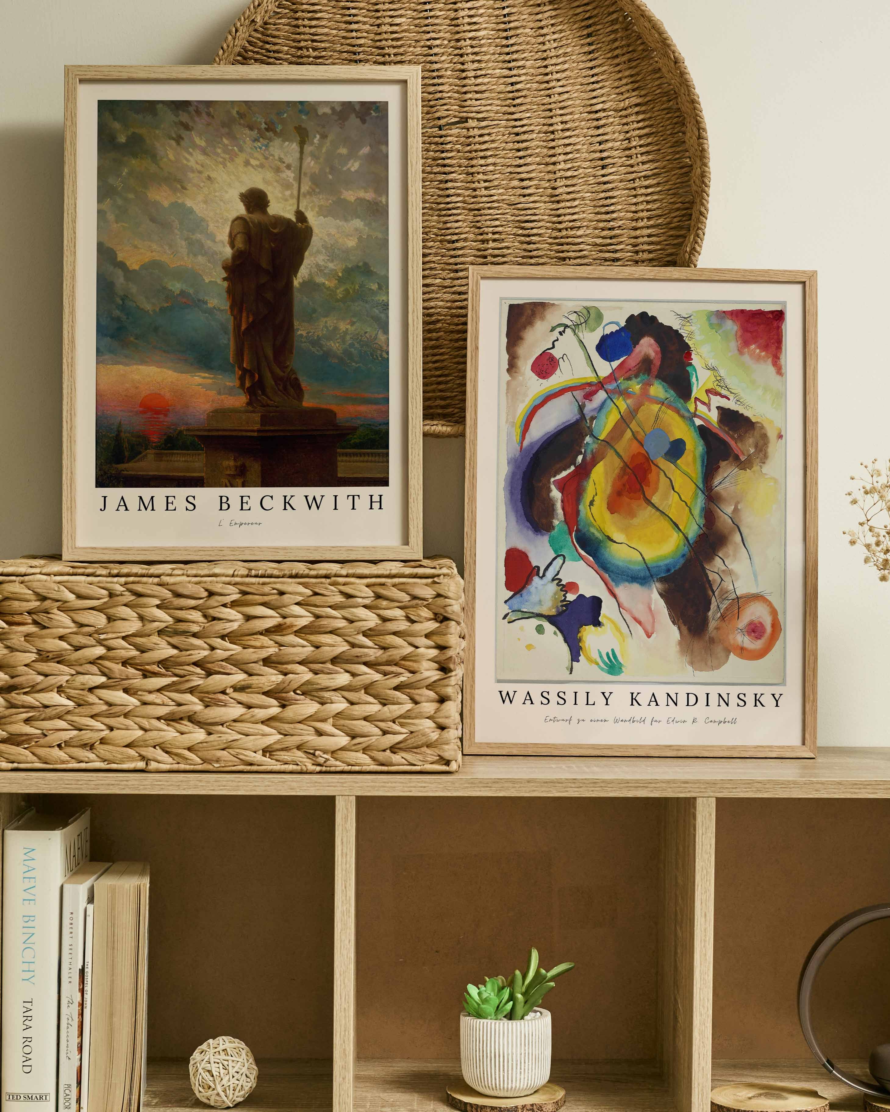 L’ Empereur Poster – FineArt Wandbild, moderne Kunst & Fine Art Print von Spawnd, handgefertigt & Made in Germany