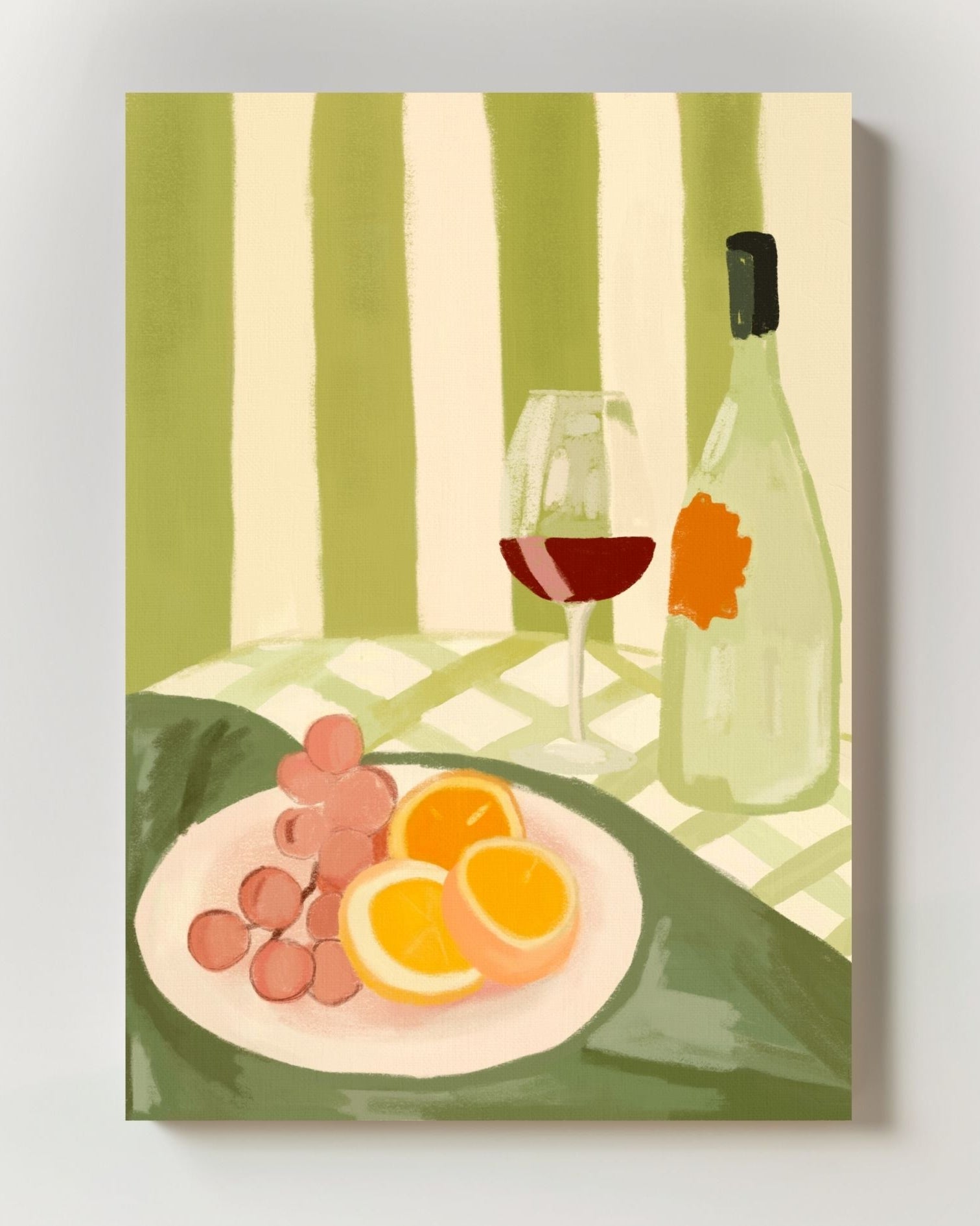 L'heure dorée Poster – FineArt Wandbild, moderne Kunst & Fine Art Print von Spawnd, handgefertigt & Made in Germany