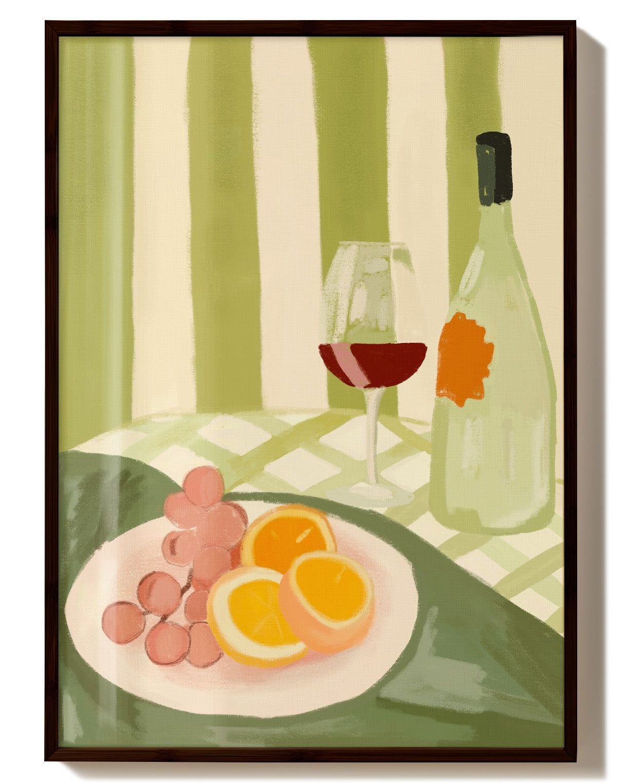 L'heure dorée Poster – FineArt Wandbild, moderne Kunst & Fine Art Print von Spawnd, handgefertigt & Made in Germany