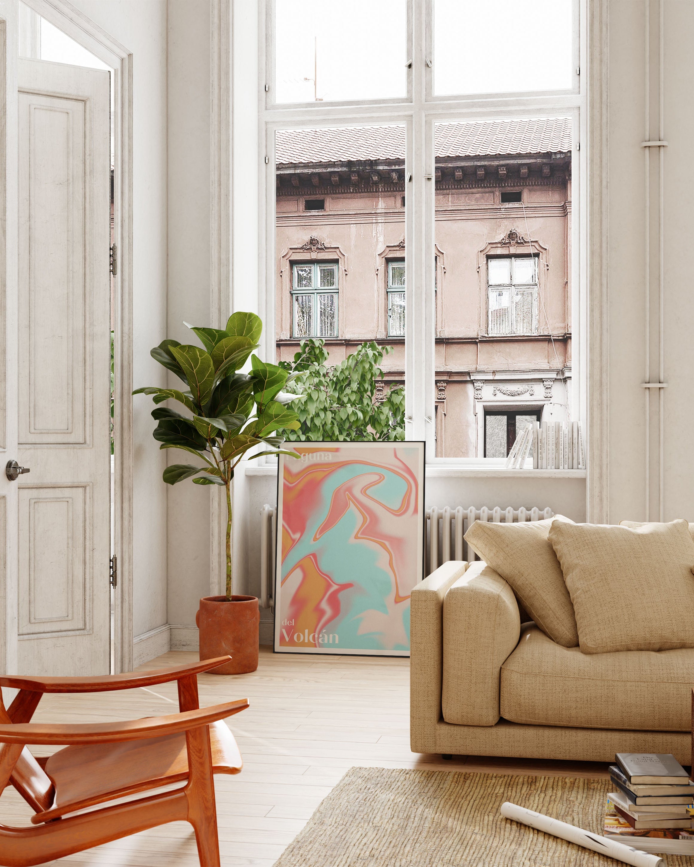 Poster im Wohnzimmer – Fine Art Print – Spawnd