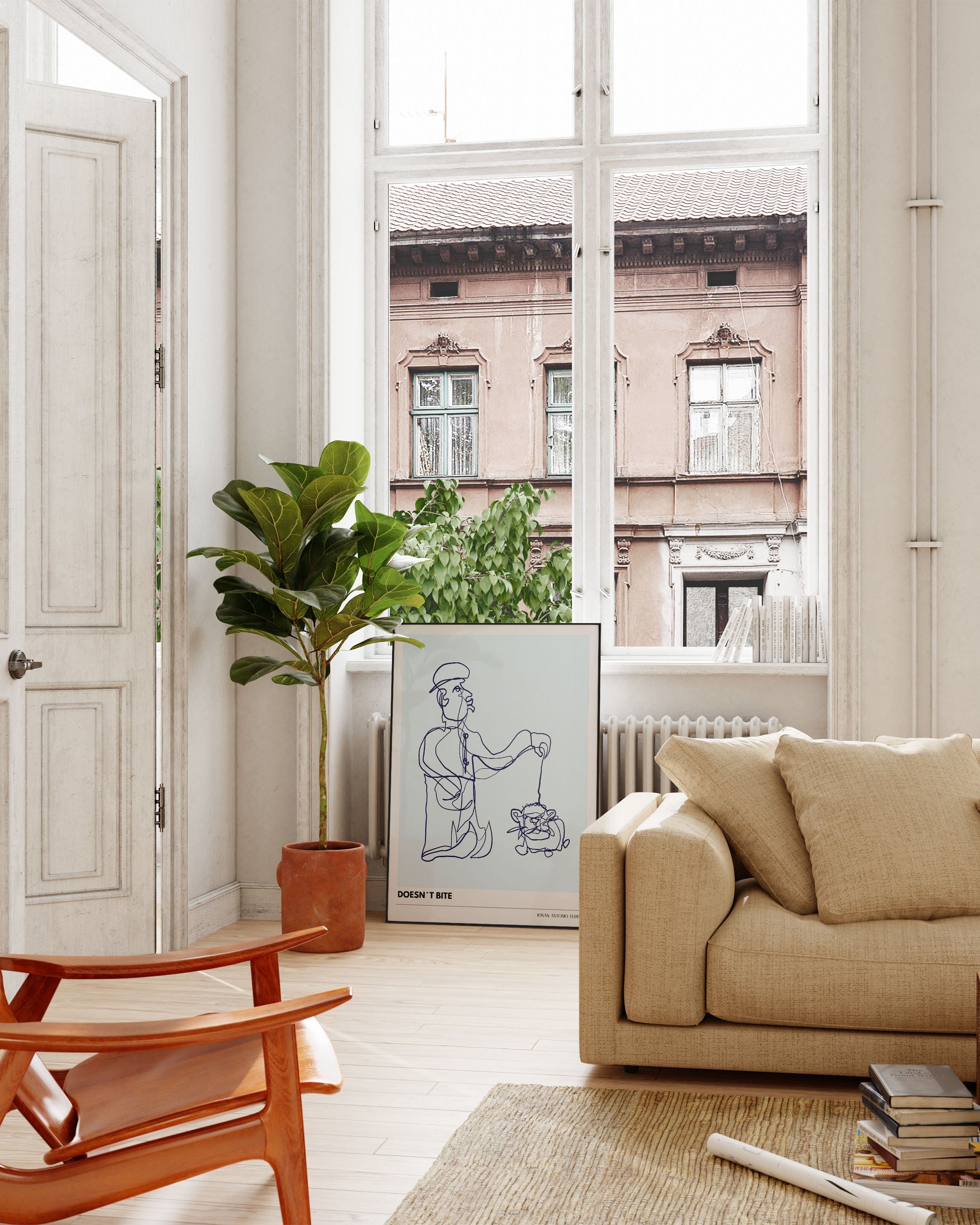 Poster im Wohnzimmer – Fine Art Print – Spawnd