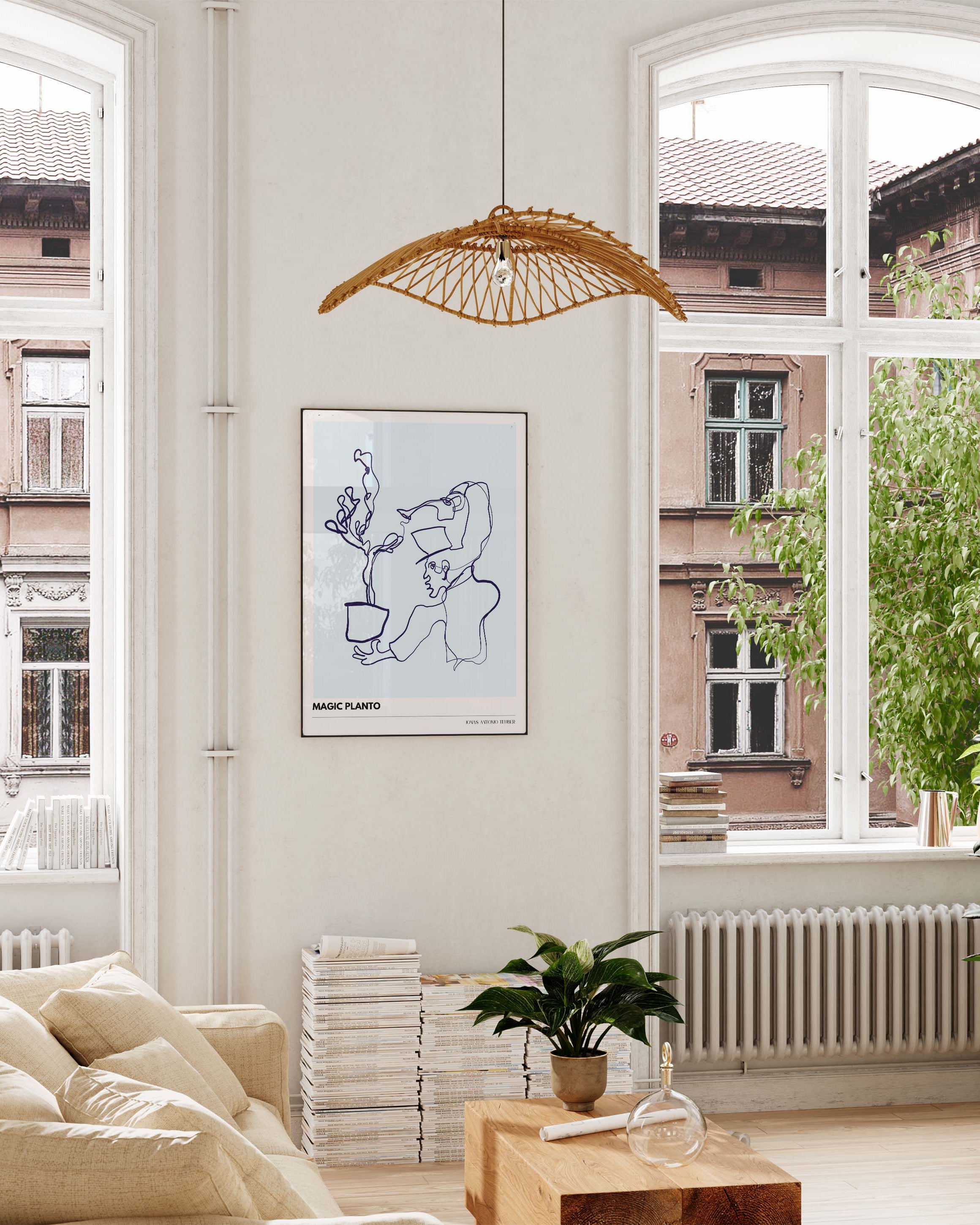 Poster im Wohnzimmer – Fine Art Print – Spawnd