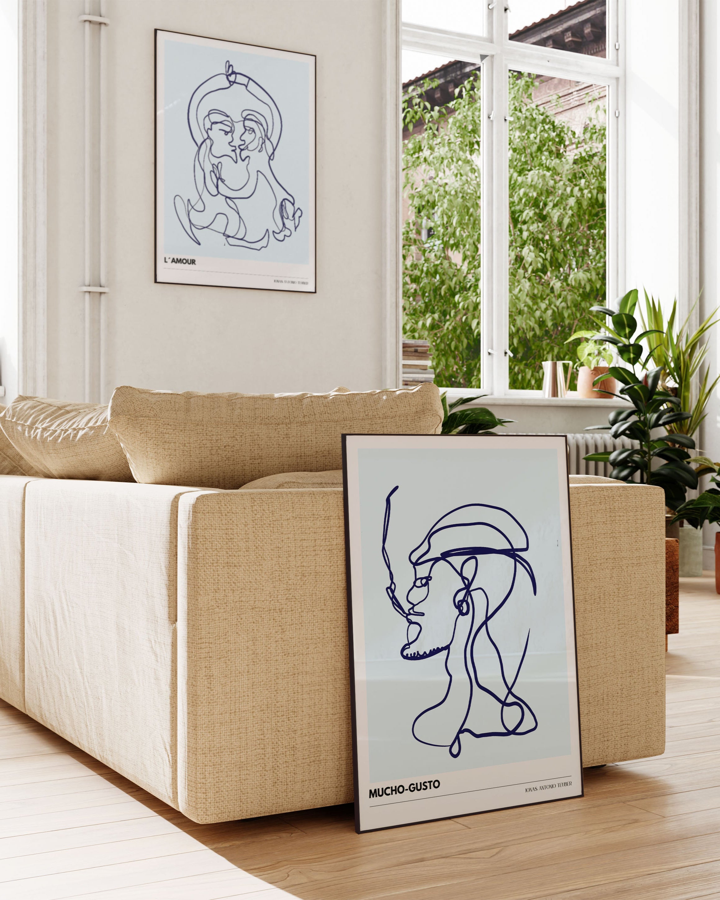 Poster im Wohnzimmer – Fine Art Print – Spawnd