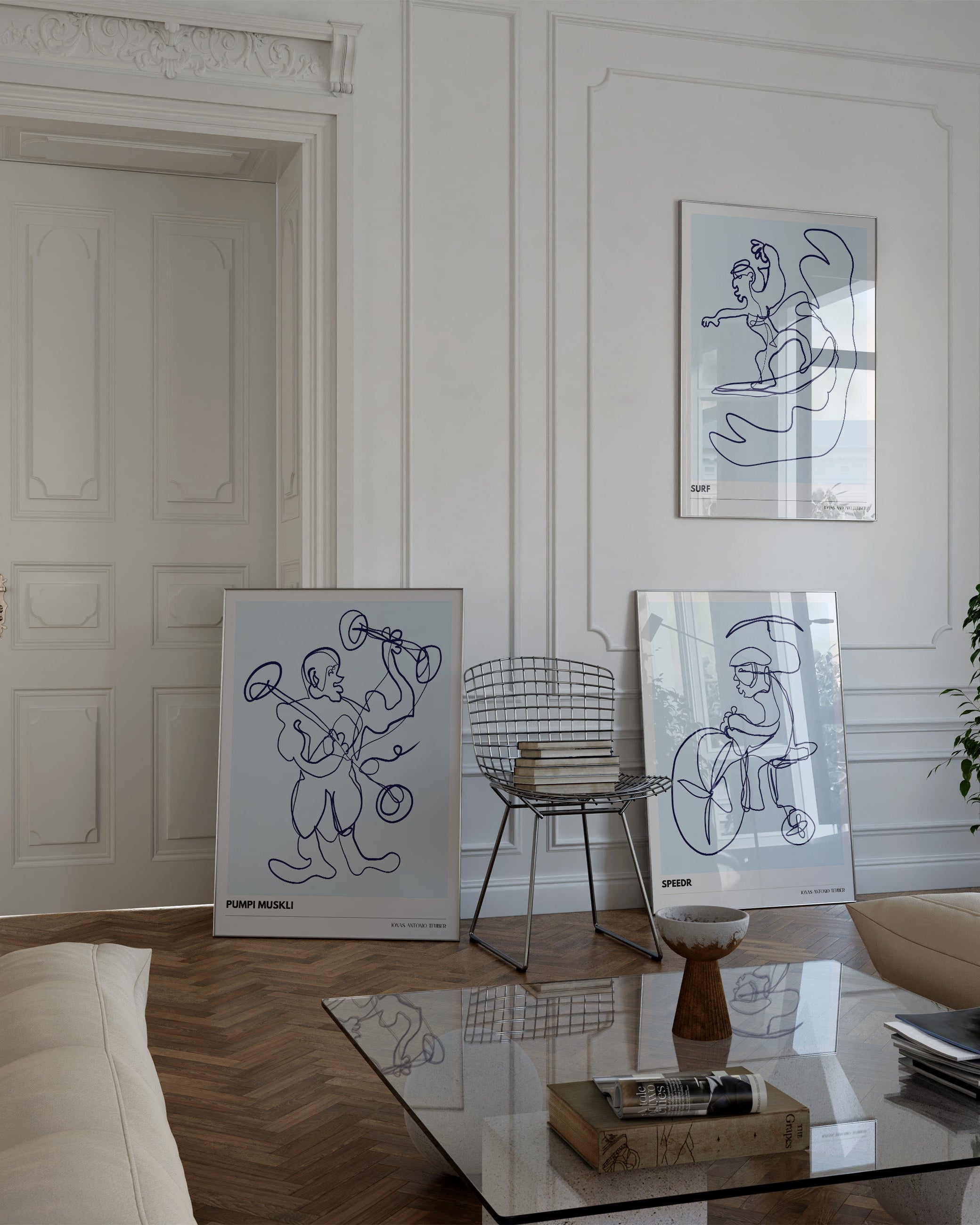 Poster im Wohnzimmer – Fine Art Print – Spawnd