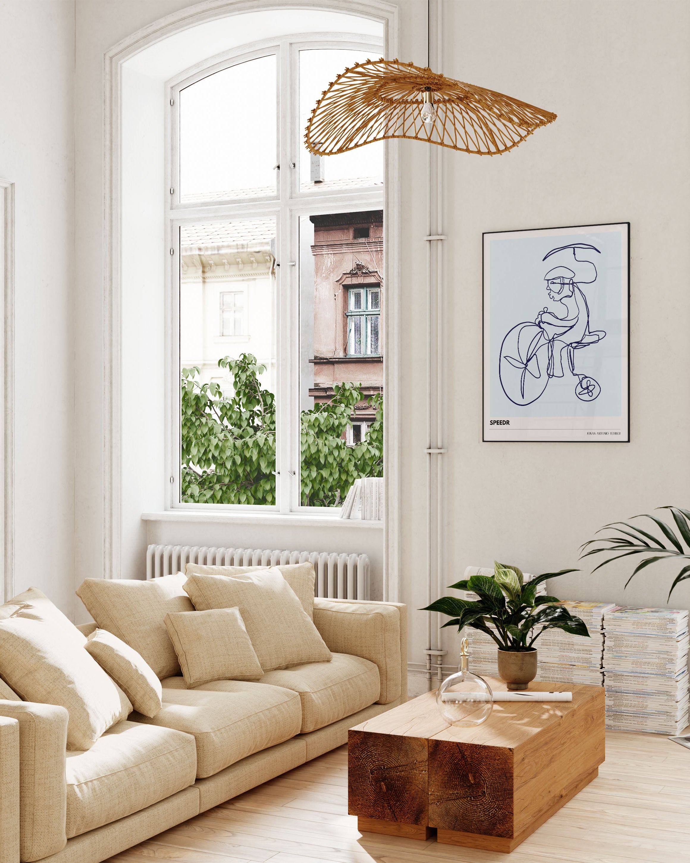 Poster im Wohnzimmer – Fine Art Print – Spawnd