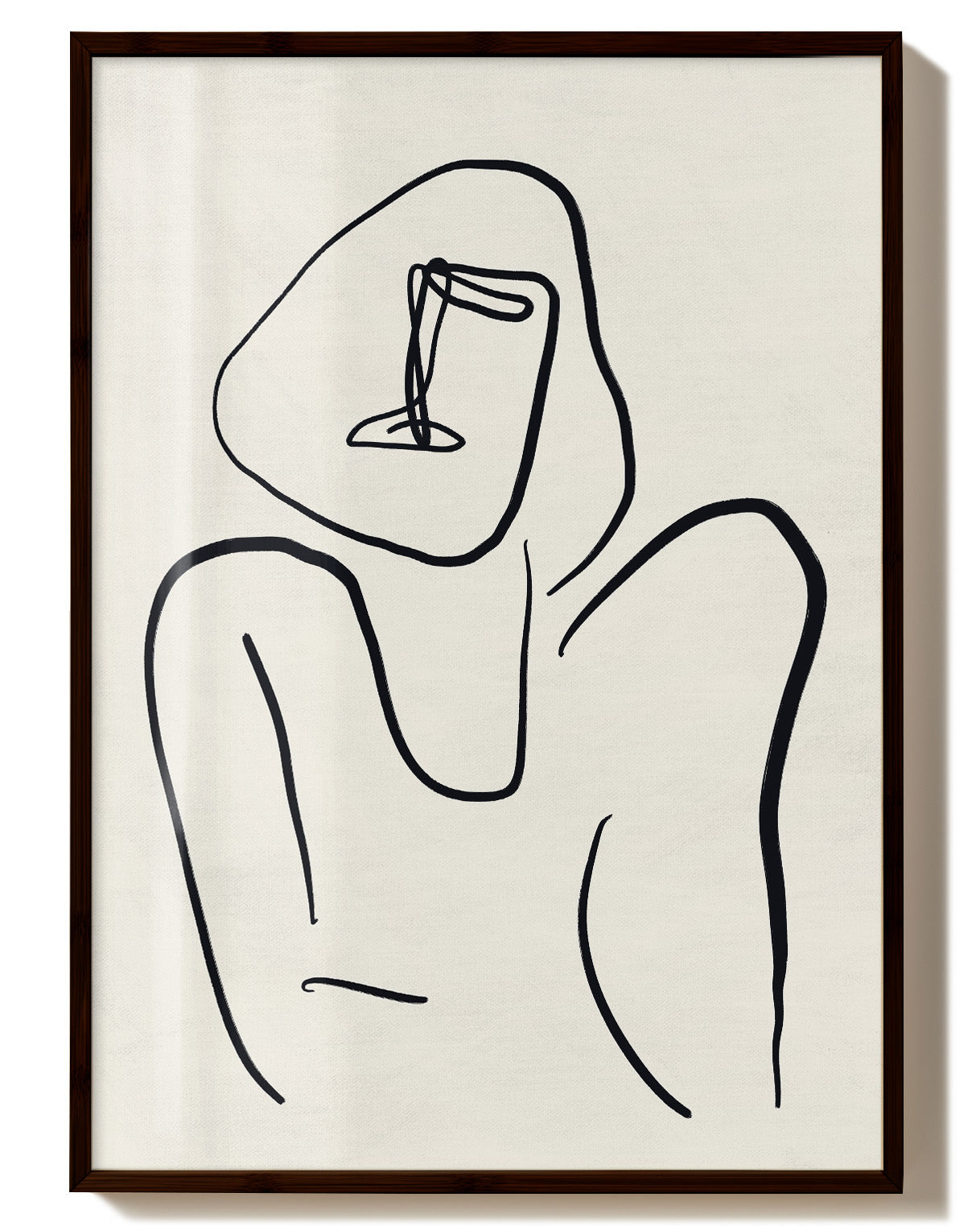 Lines Poster – FineArt Wandbild, moderne Kunst & Fine Art Print von Spawnd, handgefertigt & Made in Germany