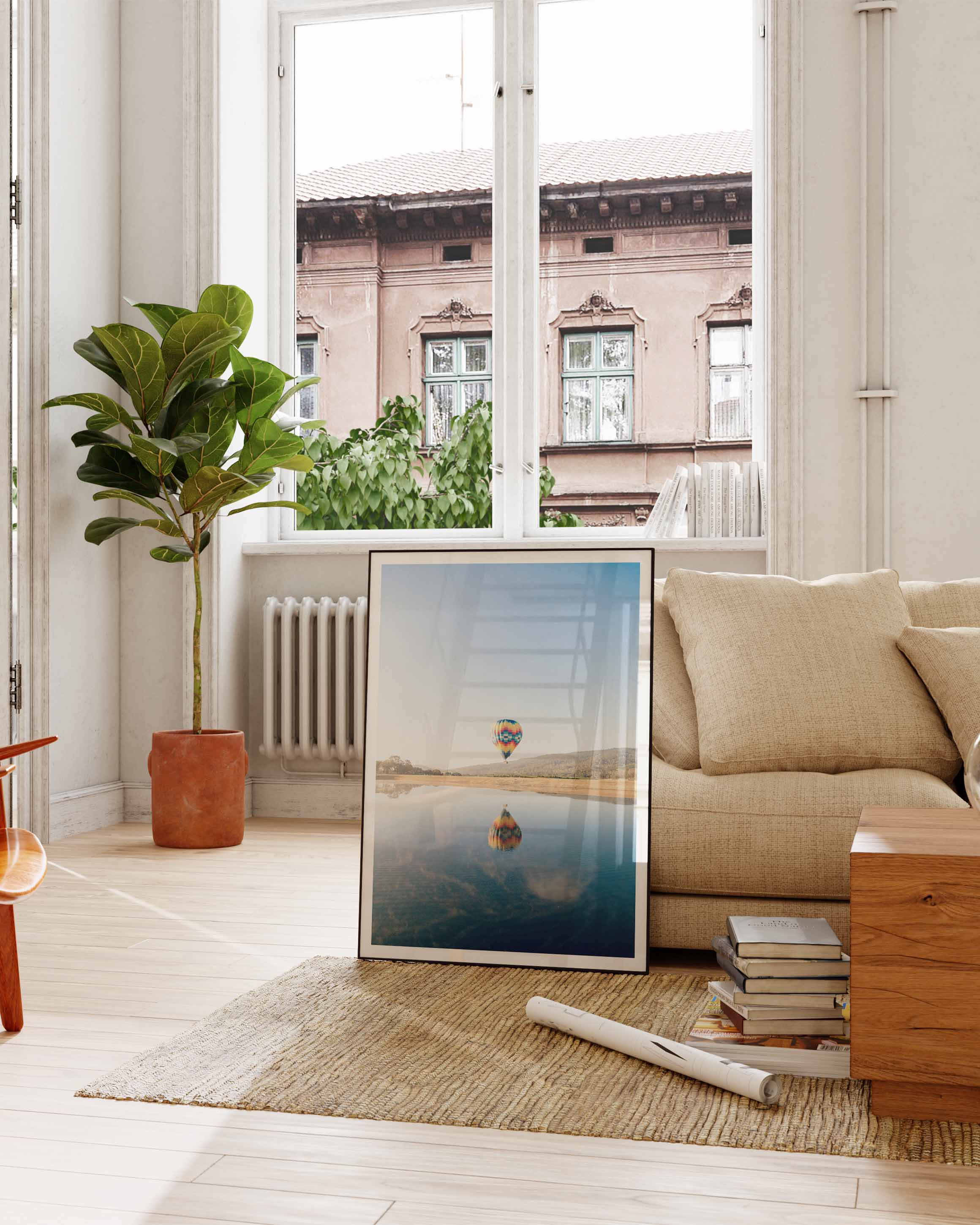 Mirror Poster – FineArt Wandbild, moderne Kunst & Fine Art Print von Spawnd, handgefertigt & Made in Germany