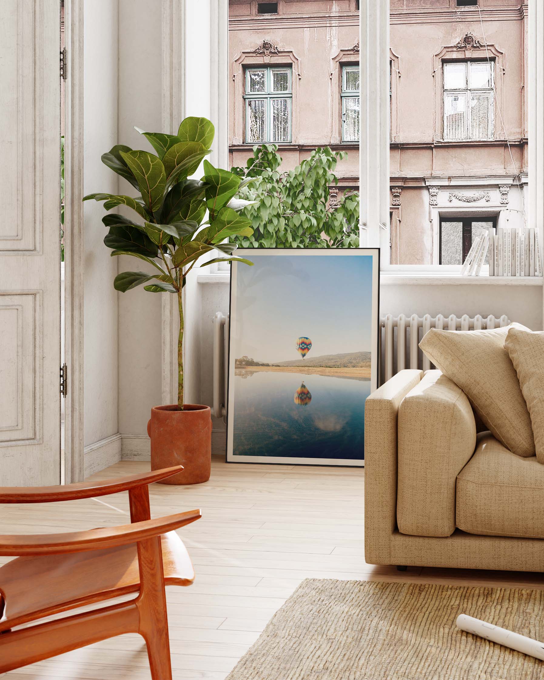 Mirror Poster – FineArt Wandbild, moderne Kunst & Fine Art Print von Spawnd, handgefertigt & Made in Germany